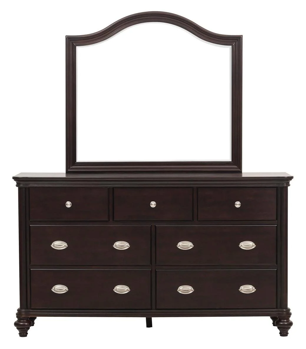 Marston Mirror in Dark Cherry 2615DC-6 - Image 2