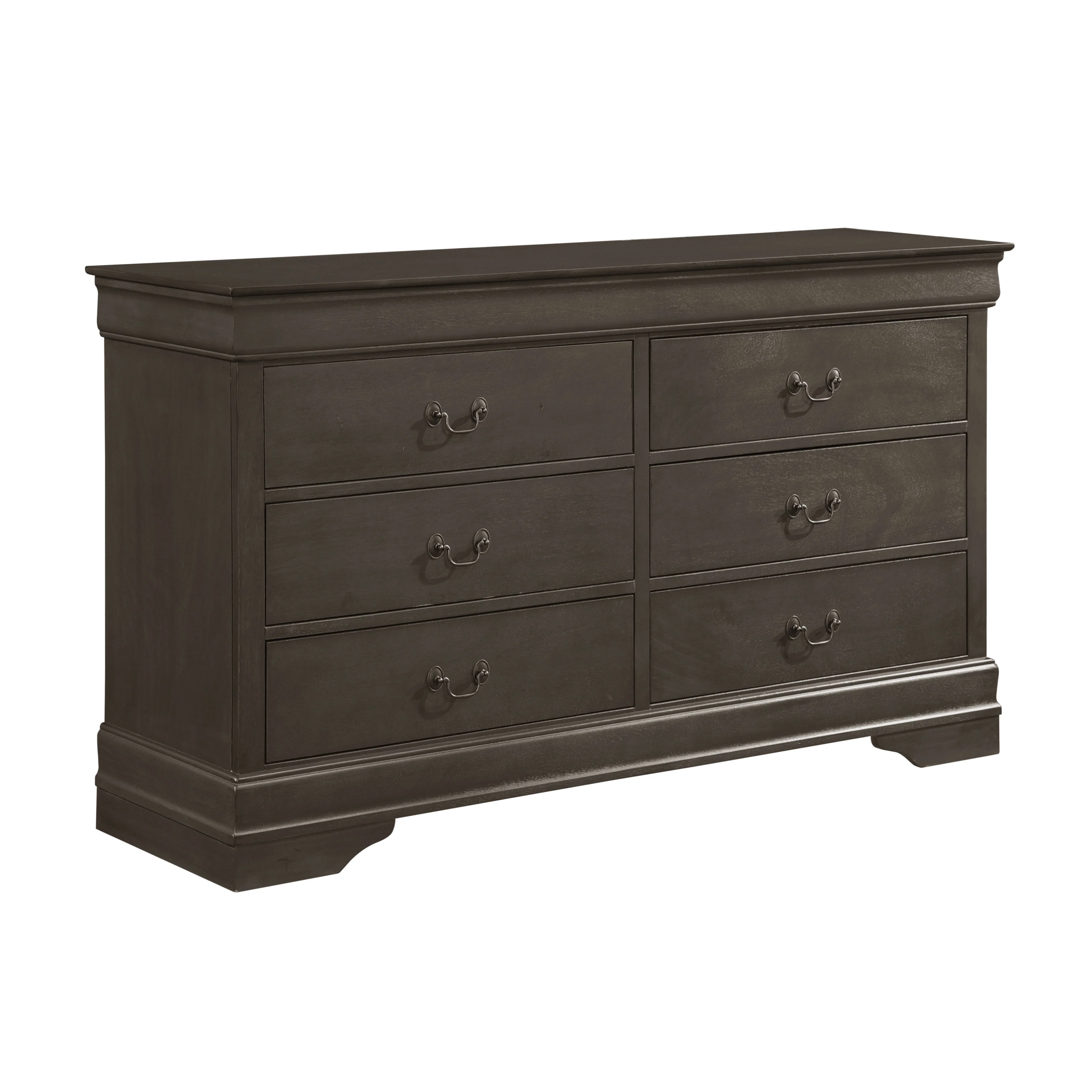 Mayville 6 Drawer Dresser in Gray 2147SG-5 - Image 6