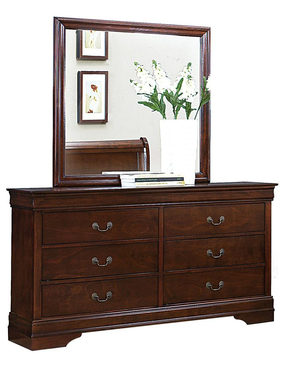 Mayville Mirror in Brown Cherry 2147-6 - Image 2