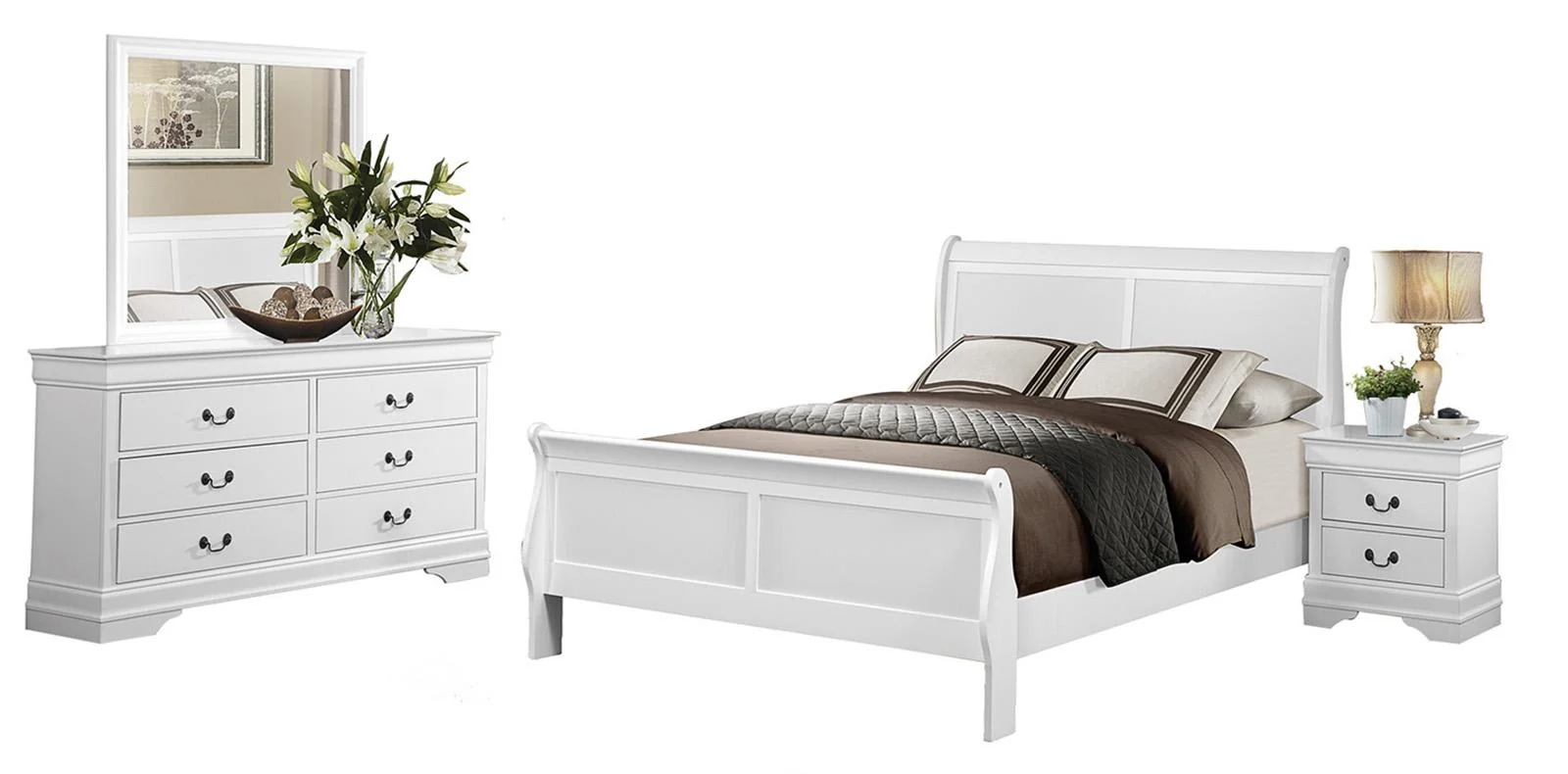 Mayville Mirror in White 2147W-6 - Image 3