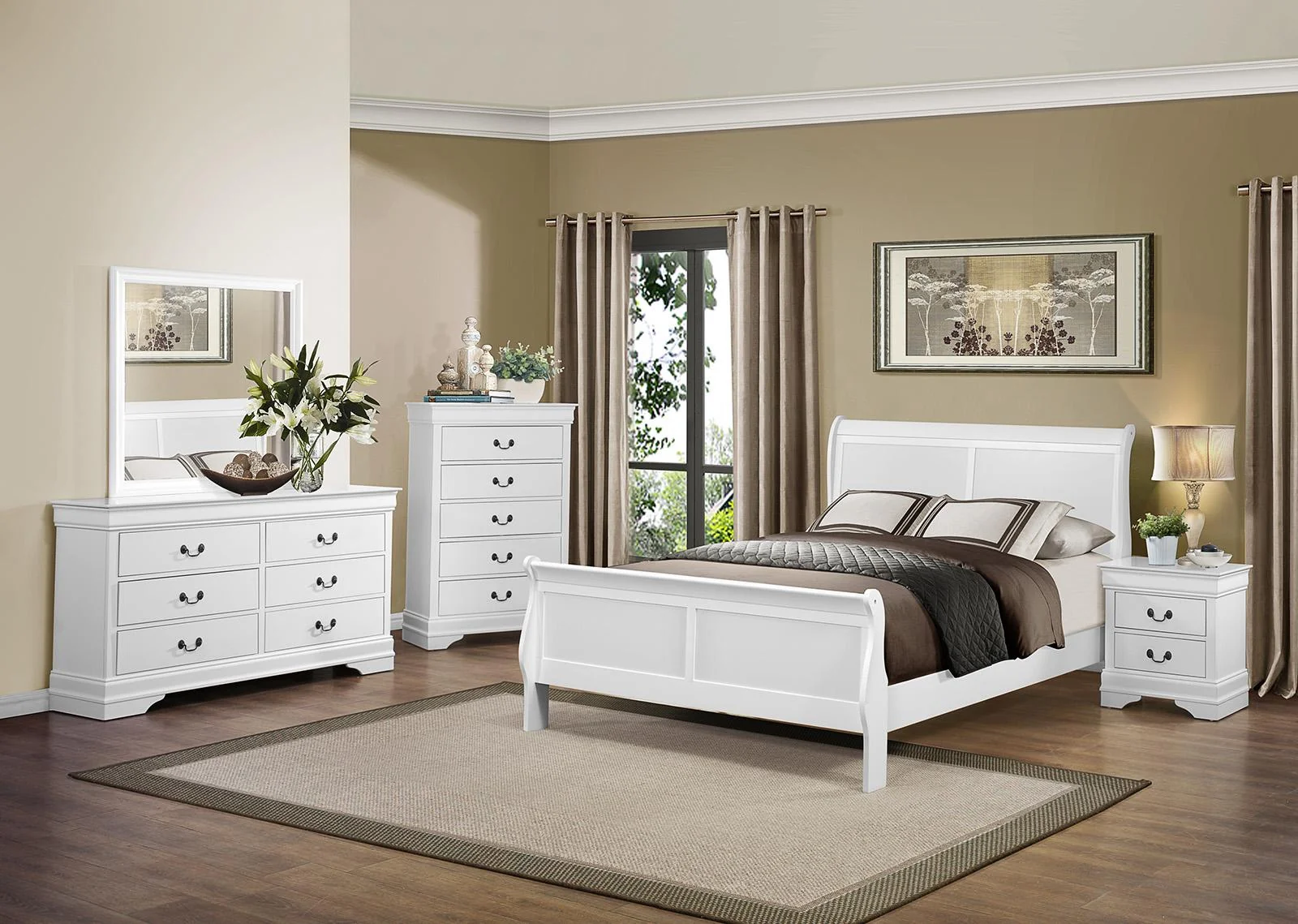 Mayville Mirror in White 2147W-6 - Image 4