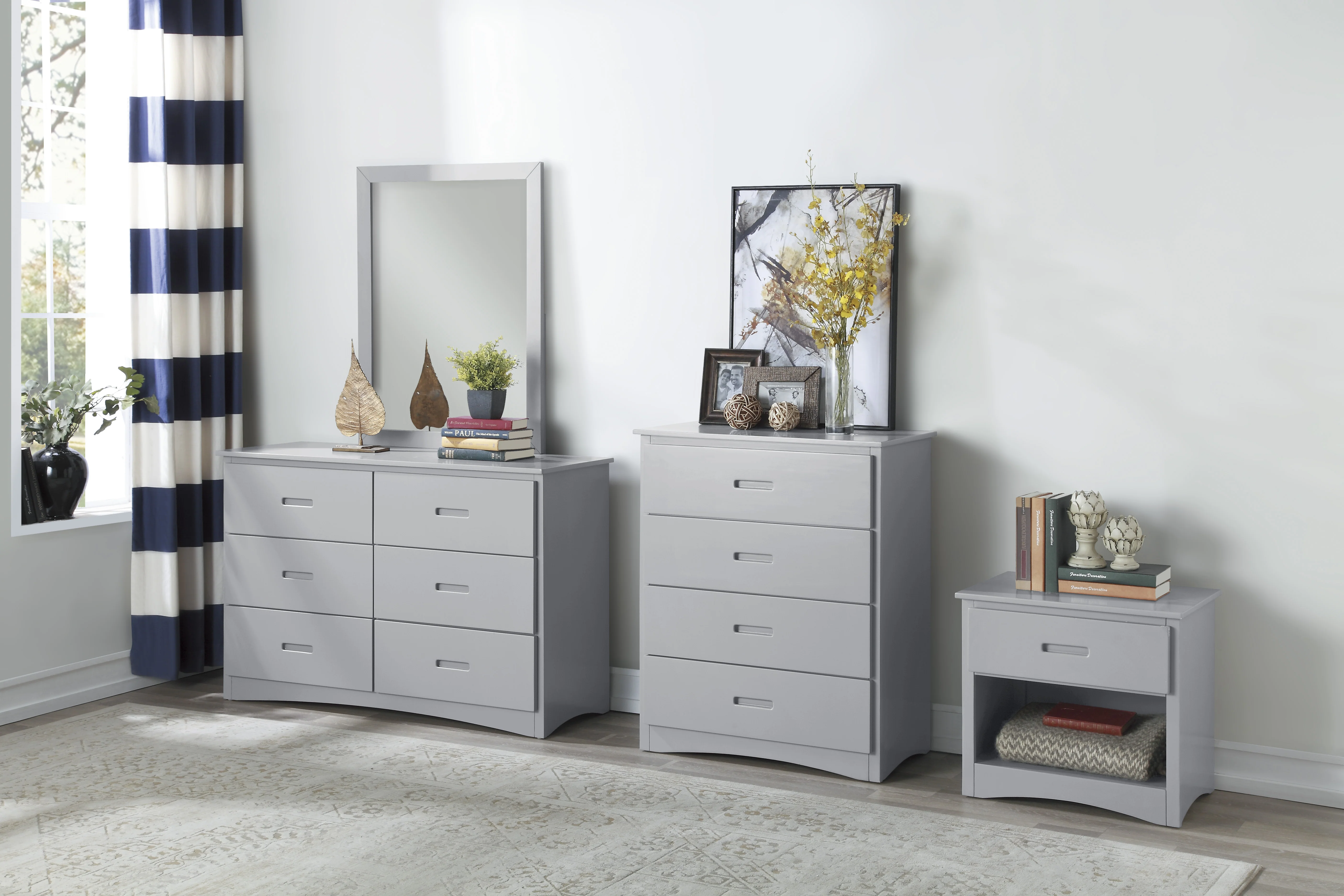 Orion 4 Drawer Chest in Gray B2063-9 - Image 2