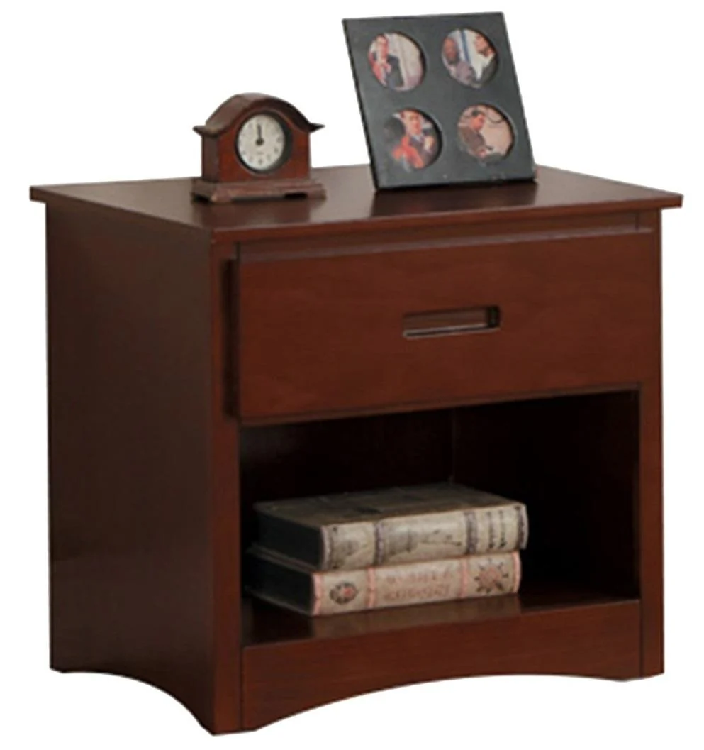 Rowe 1 Drawer Night Stand in Dark Cherry B2013DC-4 - Image 2