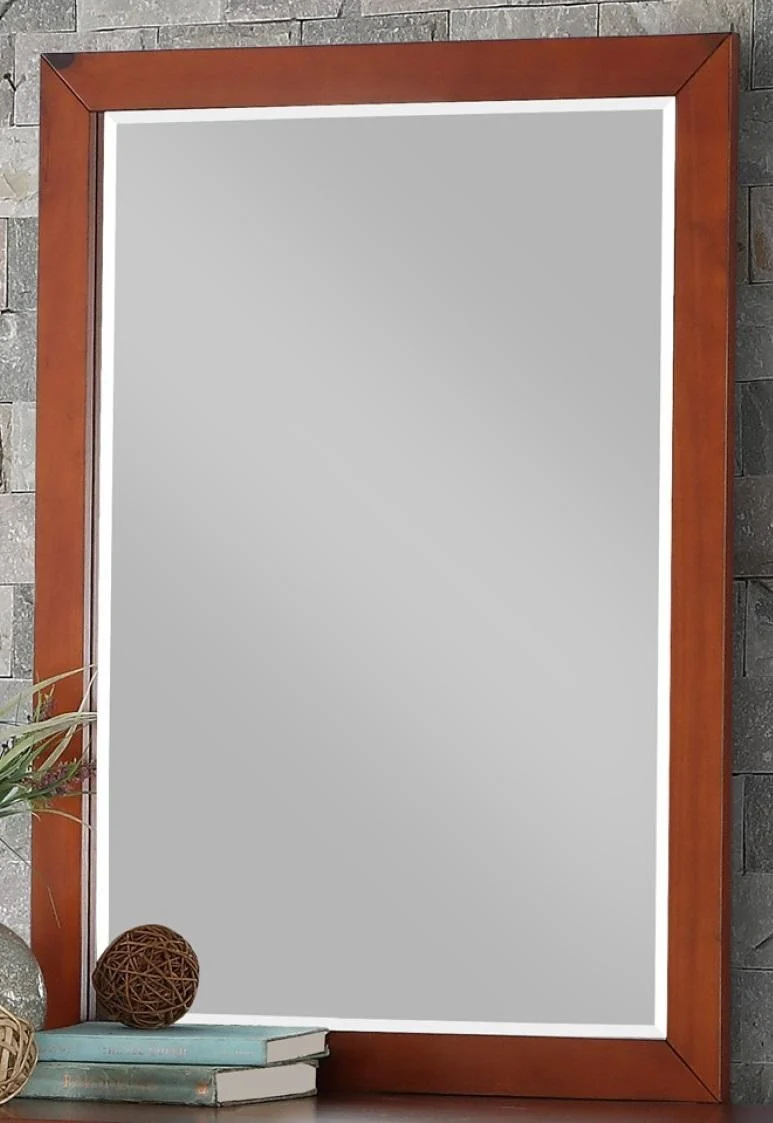 Rowe Mirror in Dark Cherry B2013DC-6 - Image 2