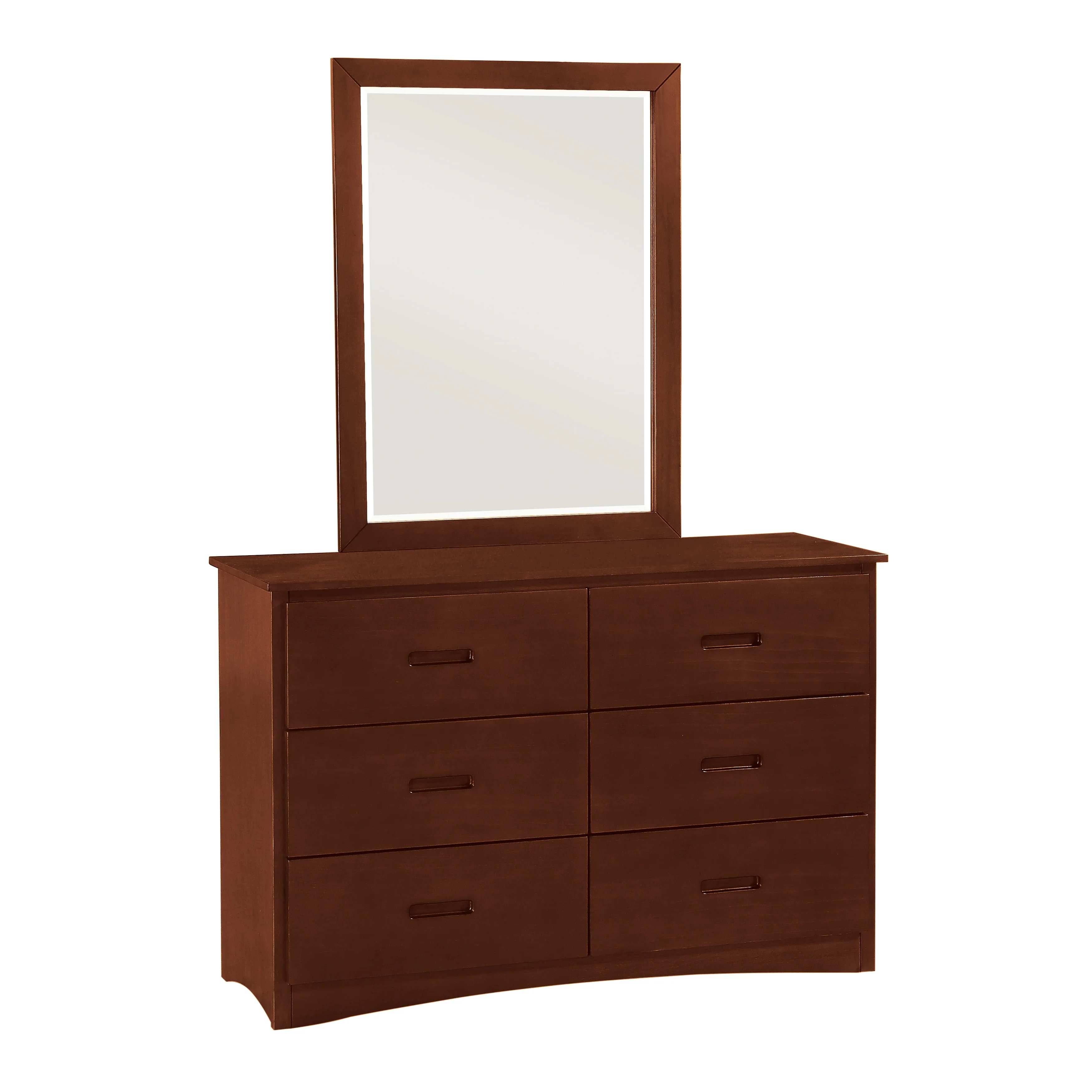 Rowe Mirror in Dark Cherry B2013DC-6 - Image 4