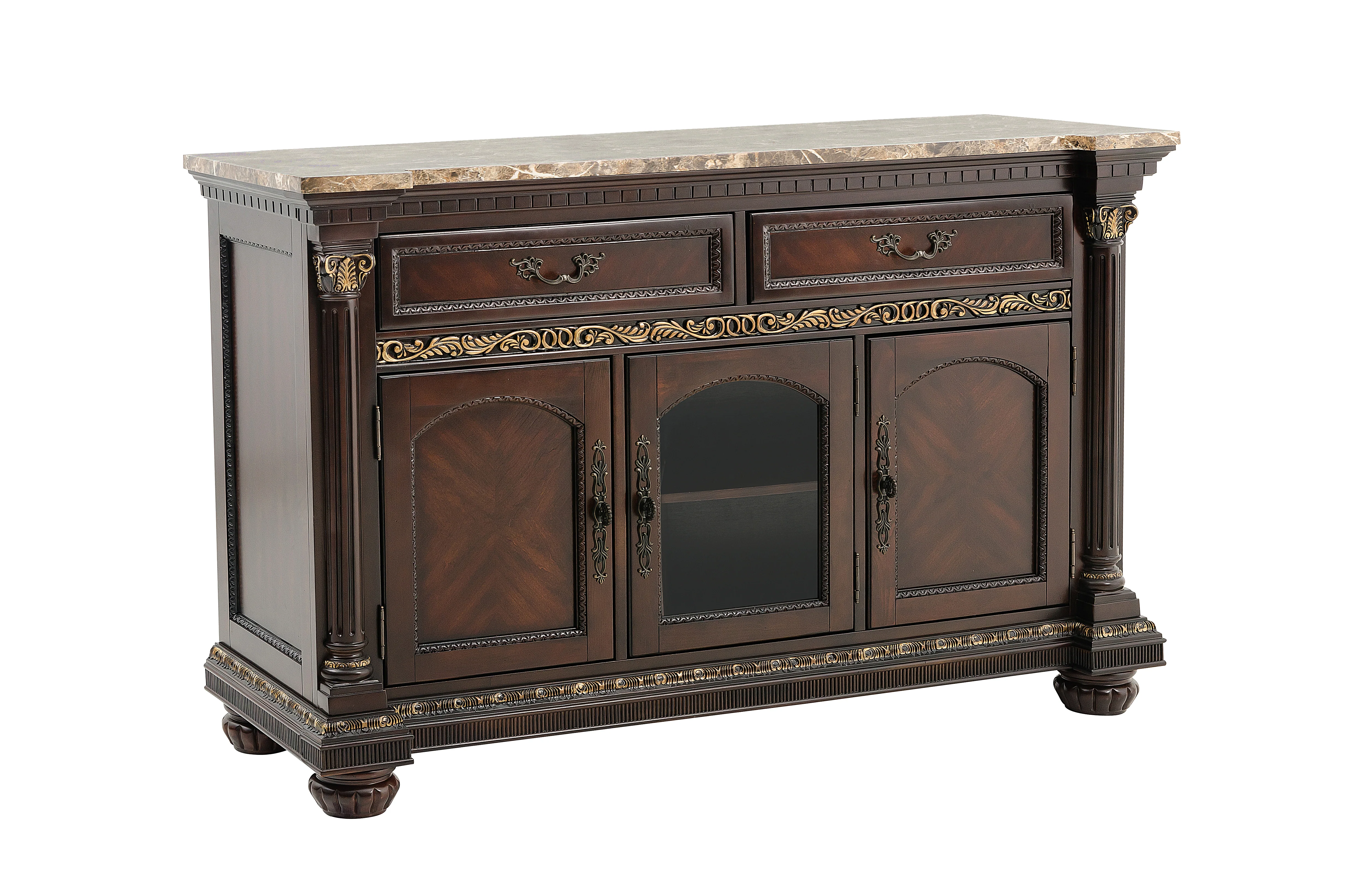 Russian Hill Server in Cherry 1808-40 - Image 4