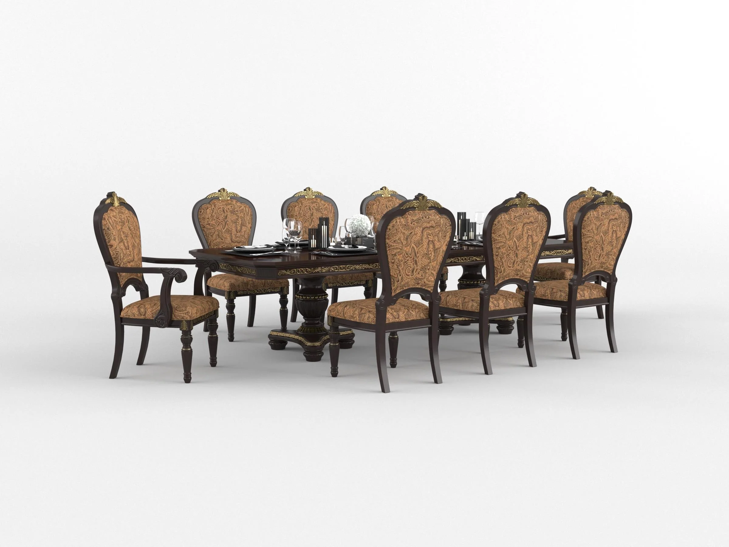 Russian Hill Side Chair in Cherry (Set of 2) - Image 5