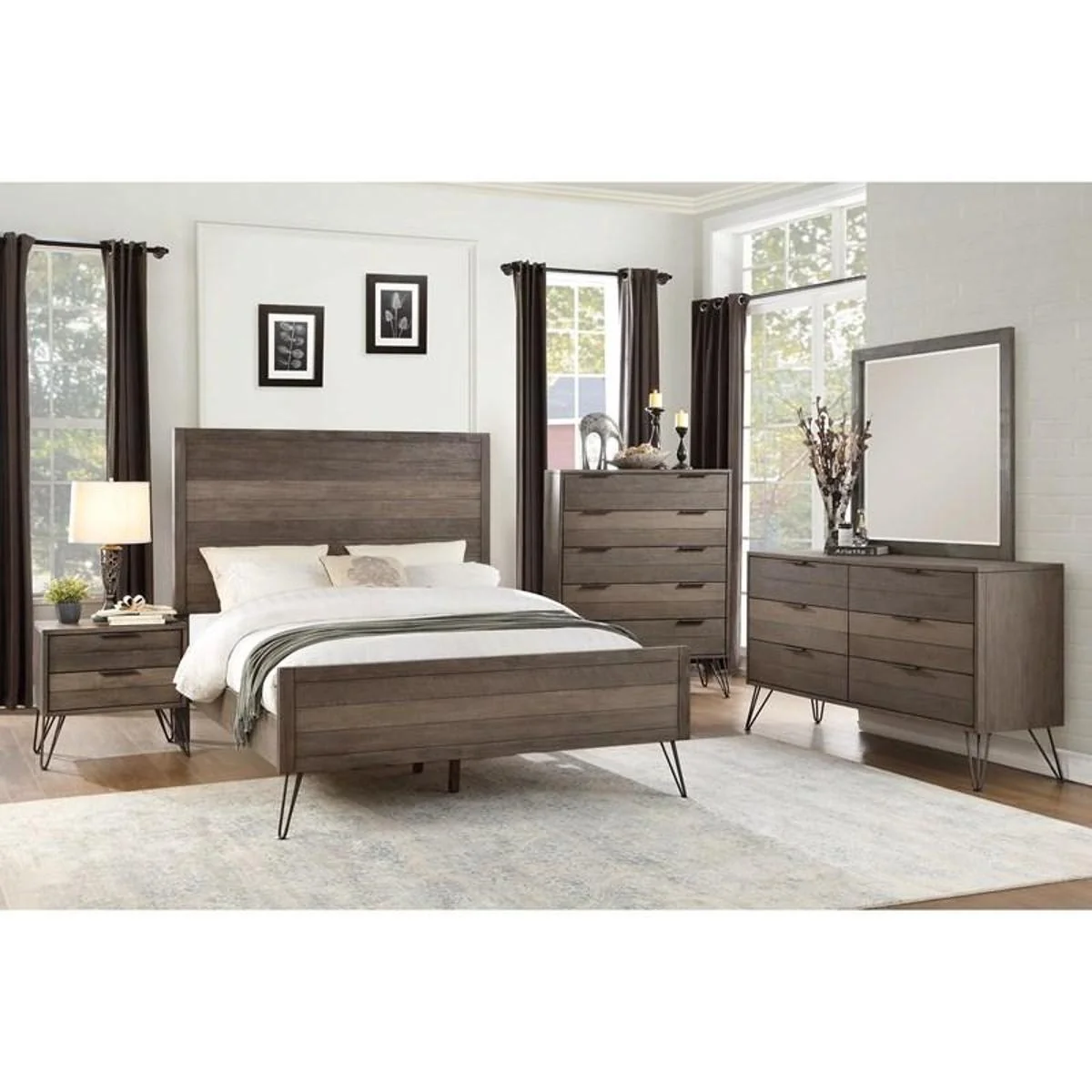 Urbanite Dresser in Tri-tone Gray 1604-5 - Image 4