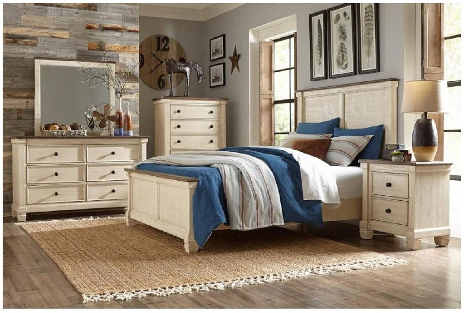 Weaver Nightstand in Two Tone 1626-4 - Image 3