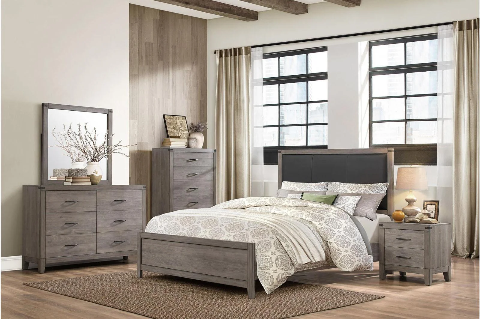 Woodrow Mirror in Gray 2042-6 - Image 3