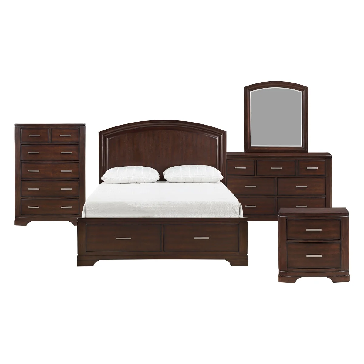Hudson 4 & 5 Piece Queen Bed Set - Image 9
