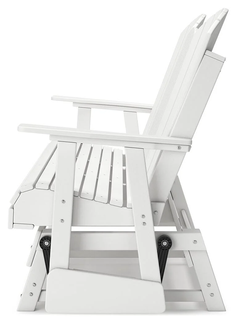 Hyland wave Outdoor Glider Loveseat - Image 8