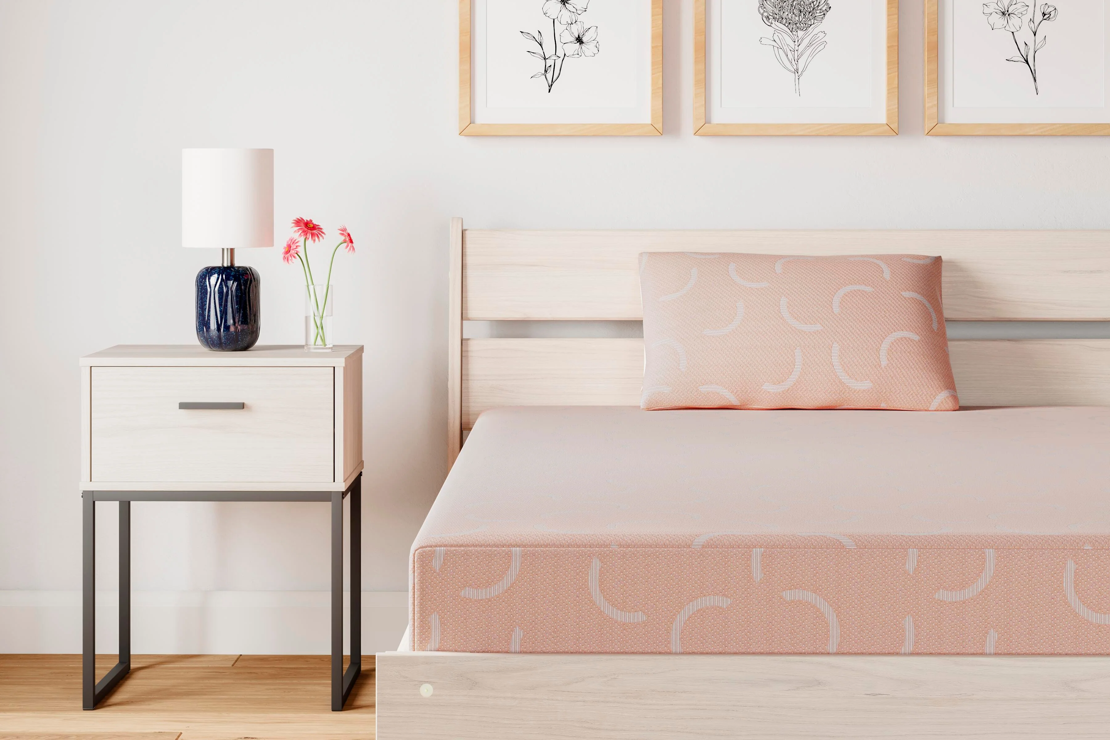 iKidz Coral Mattress and Pillow - Image 15