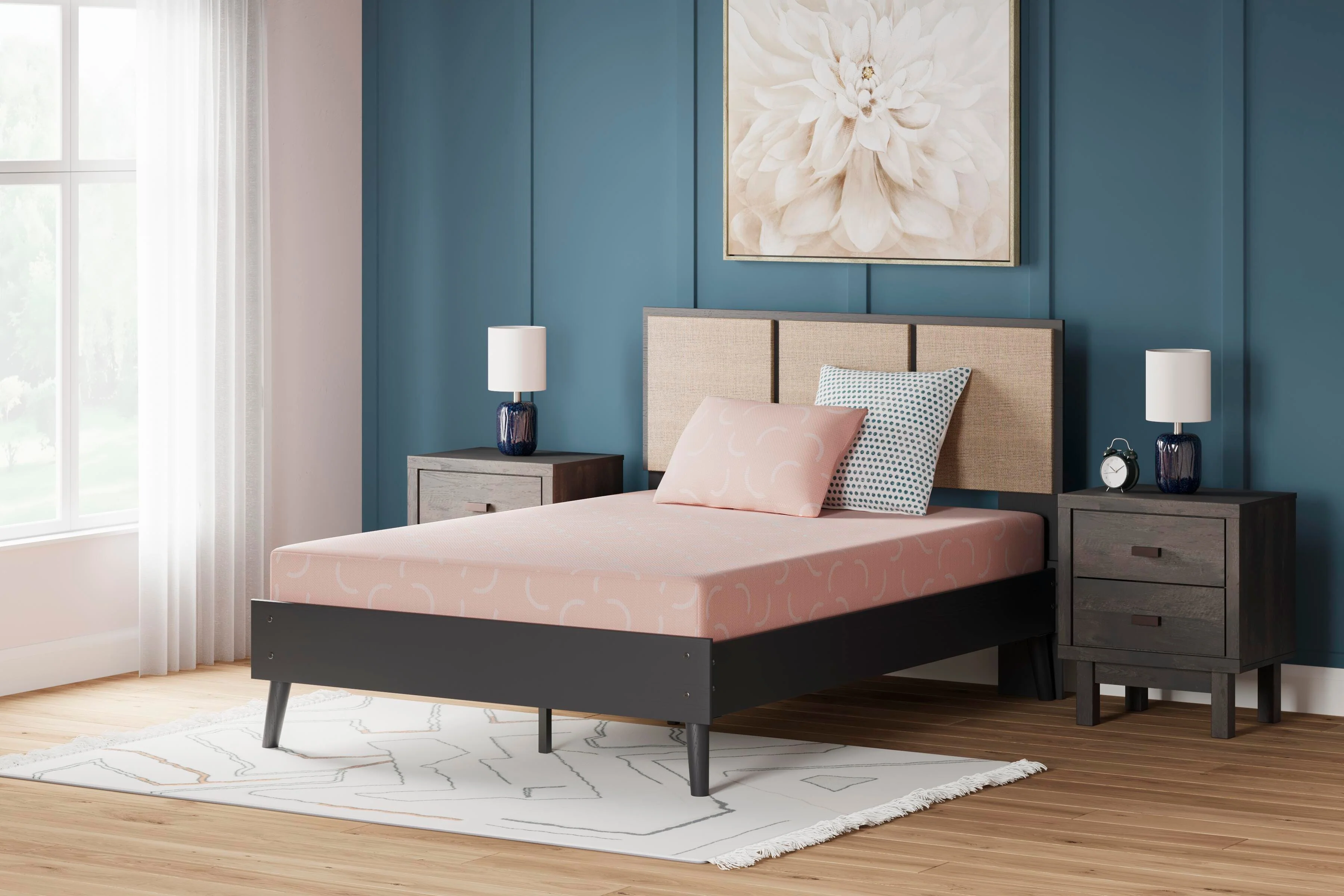 iKidz Coral Mattress and Pillow - Image 2