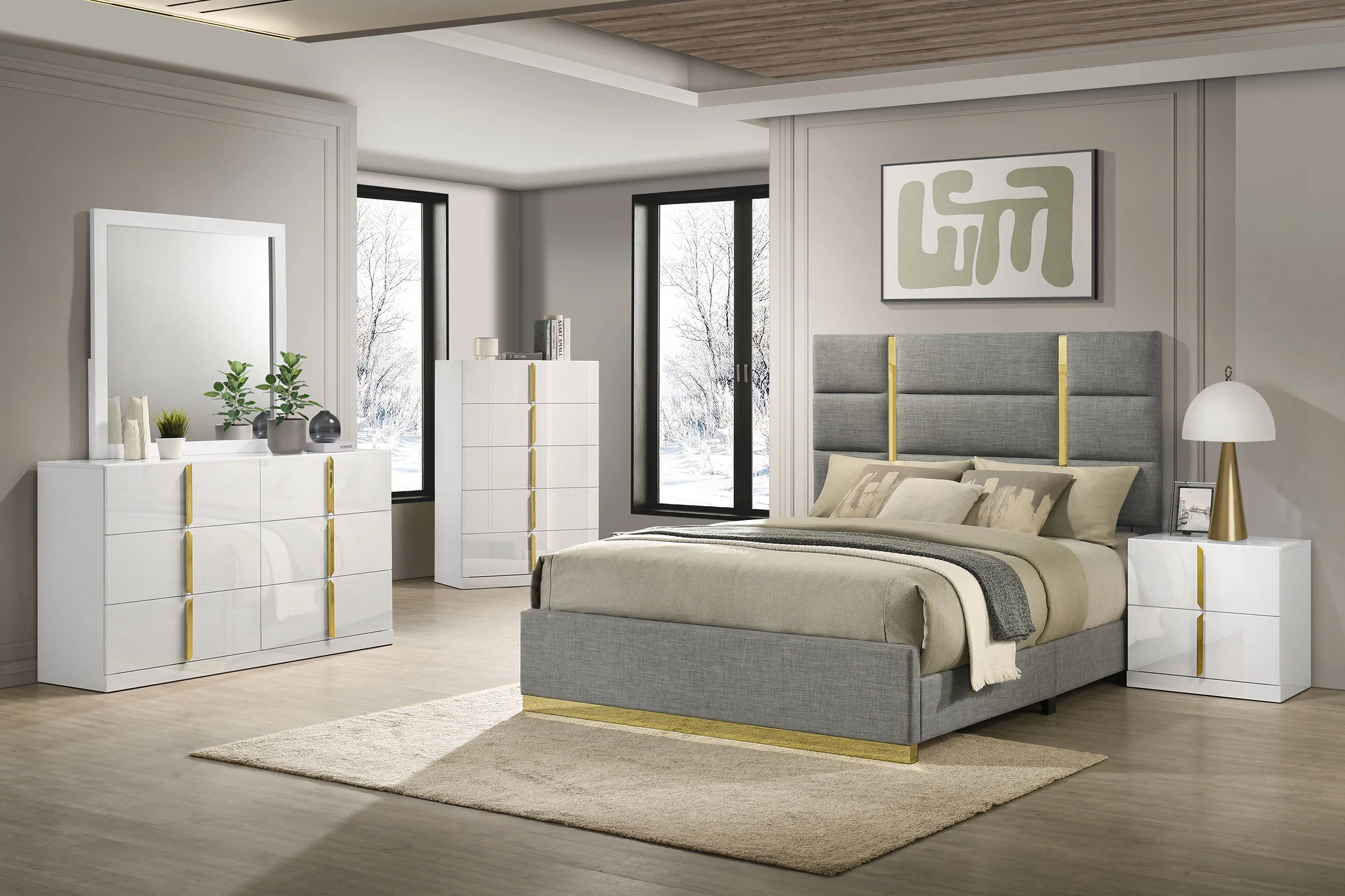 Ines Panel Bed - Image 20