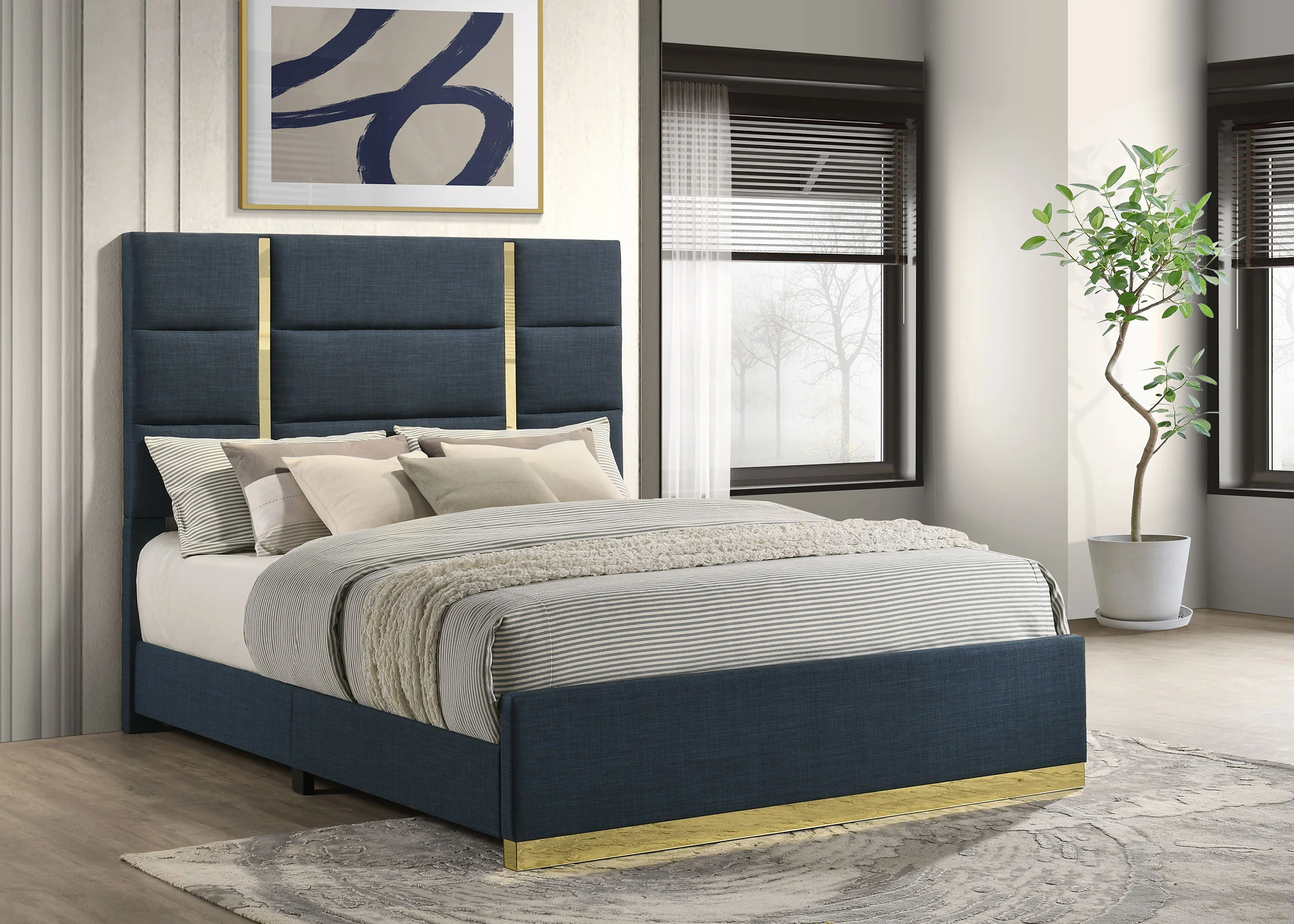 Ines Panel Bed - Image 22