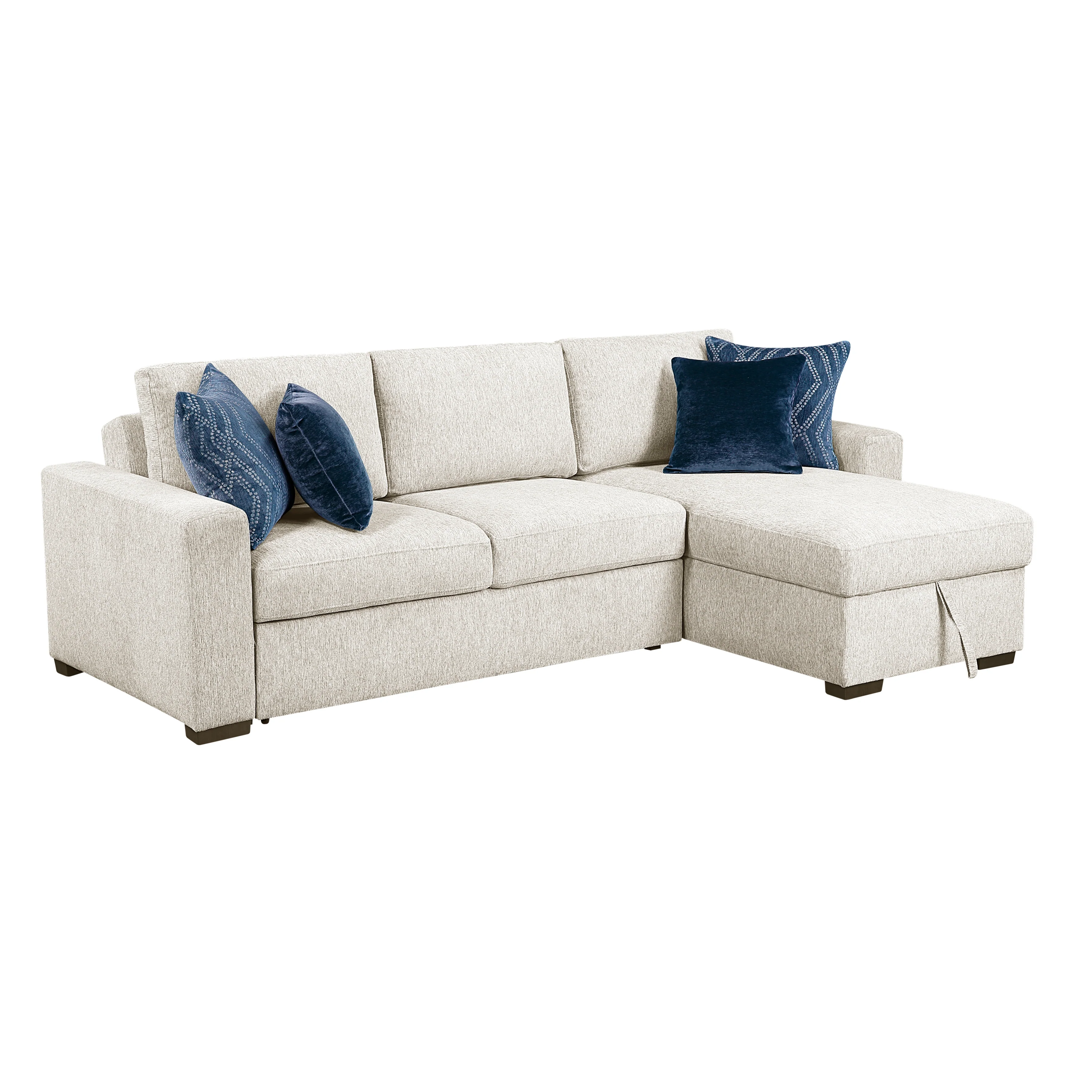 Isla 2-piece Sectional With Convertible And Reversible Chaise, Hidden Storage, Click Motion Back - Image 8