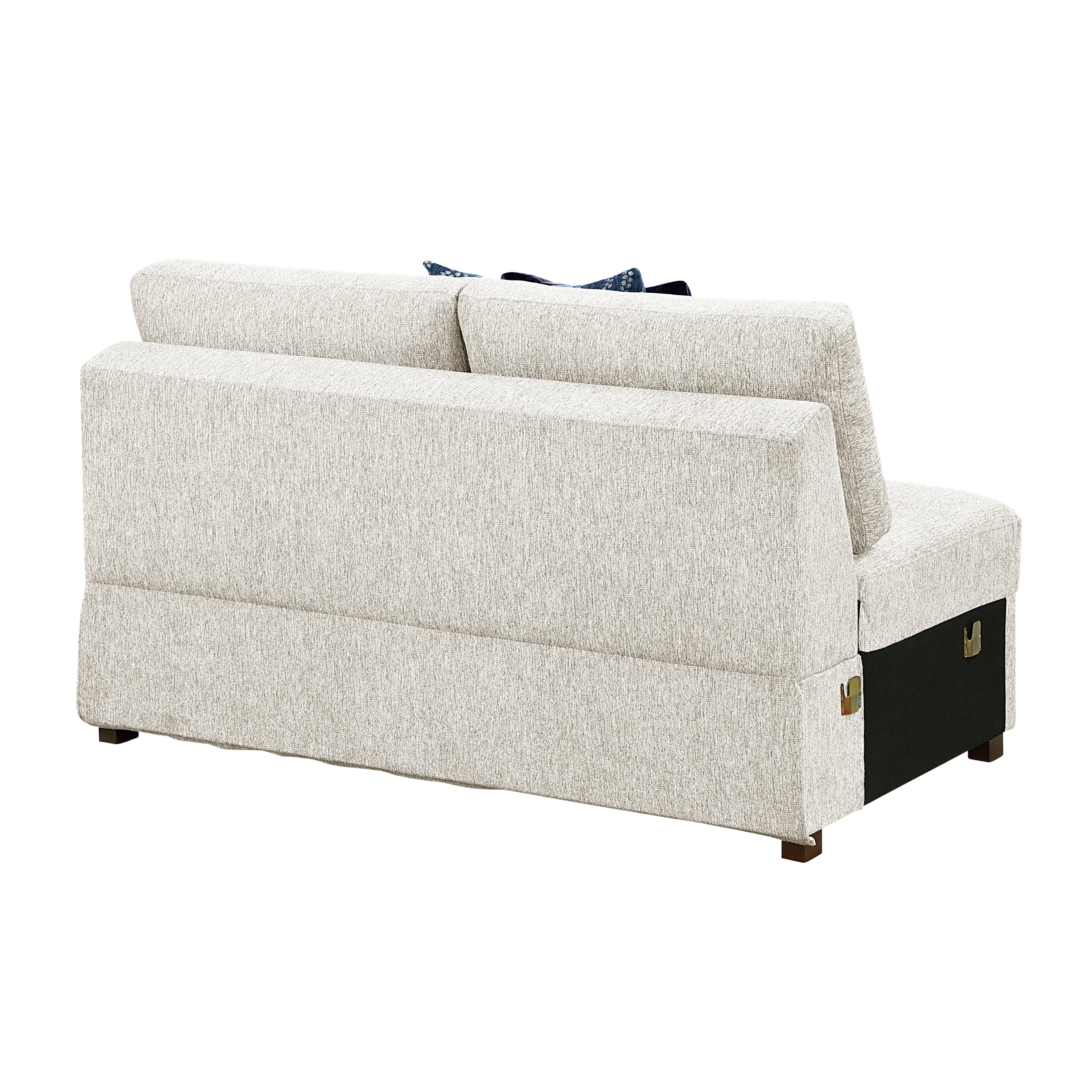 Isla 3-piece Sectional With Convertible And Reversible Chaise, Hidden Storage, Click Motion Back And Ottoman - Image 7