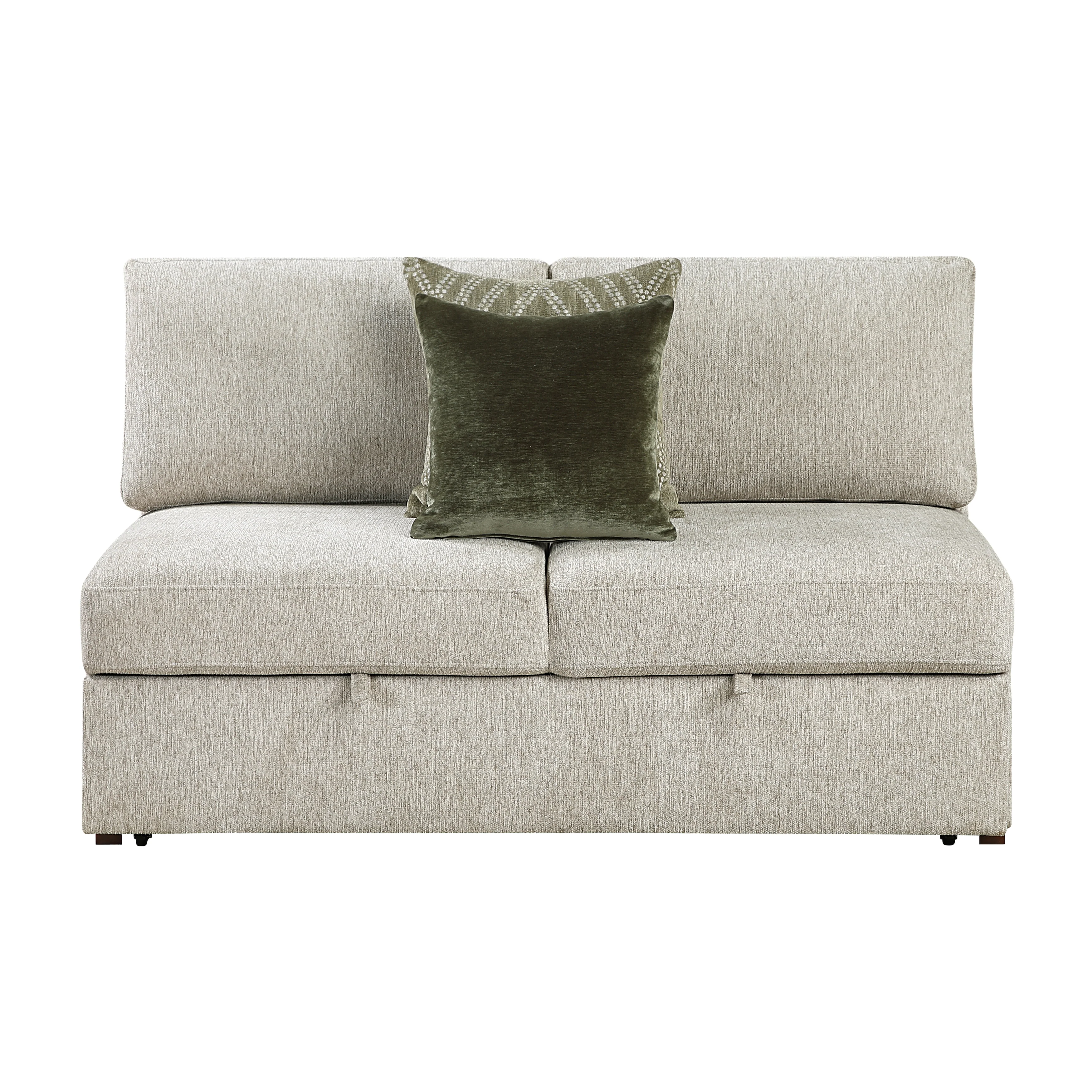 Isla 4-piece Sectional With Reversible Chaise, Pull-out Bed And Hidden Storage - Image 5