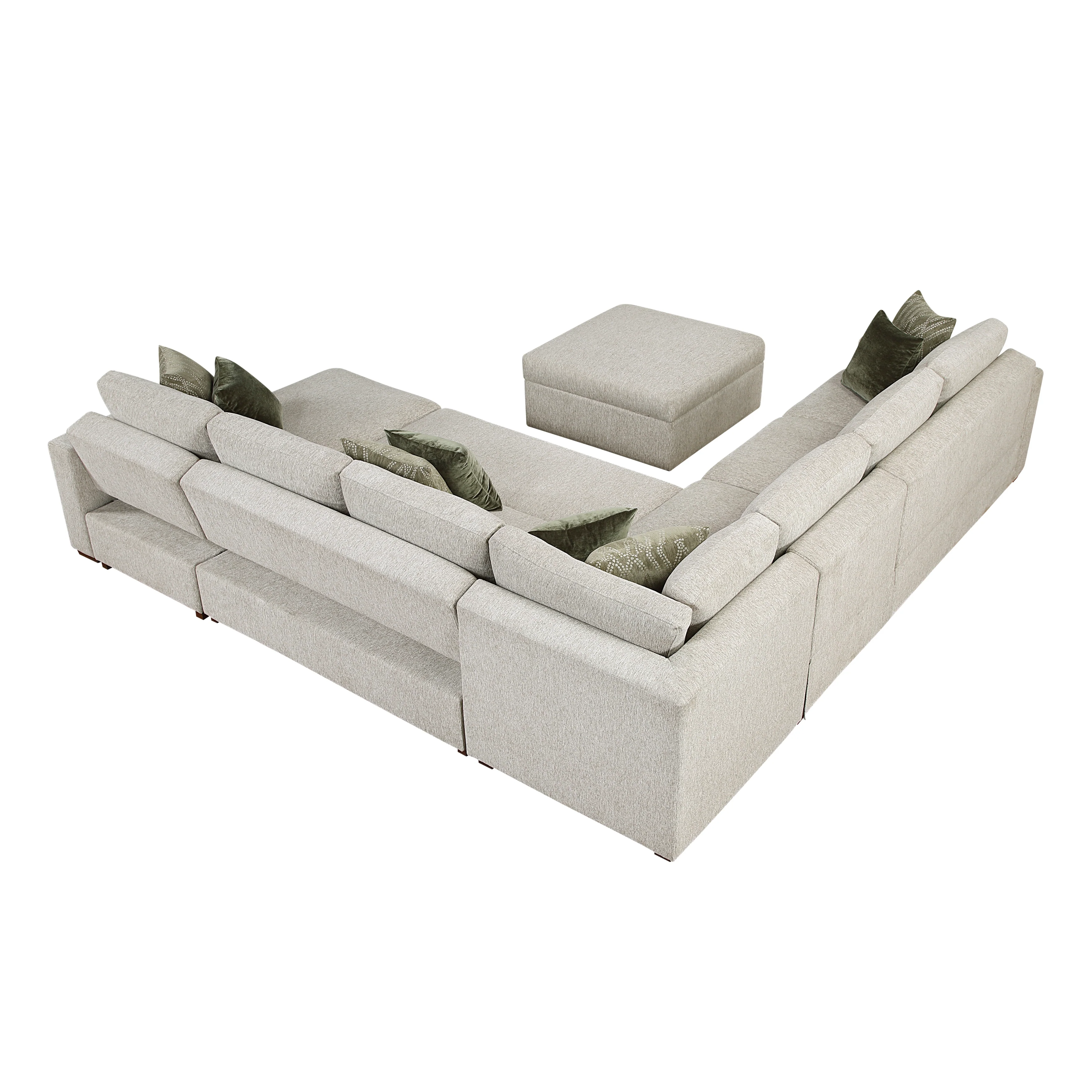 Isla 6-piece Sectional With Reversible Chaise, Pull-out Bed And Ottoman - Image 4