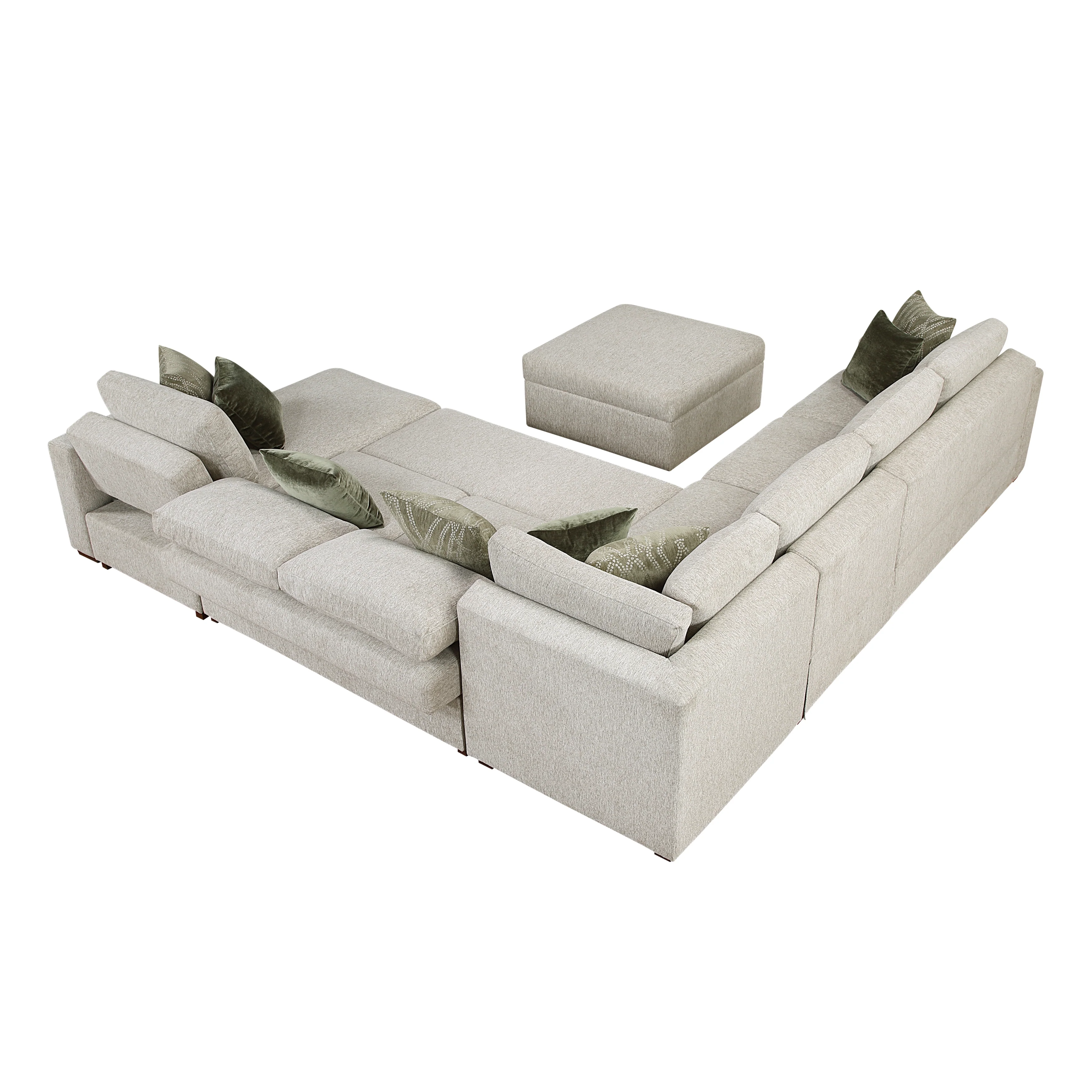 Isla 6-piece Sectional With Reversible Chaise, Pull-out Bed And Ottoman - Image 5