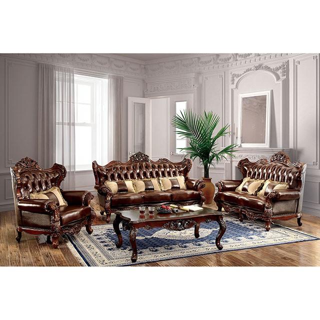 Jericho Brown/Dark Oak Sofa - Image 2