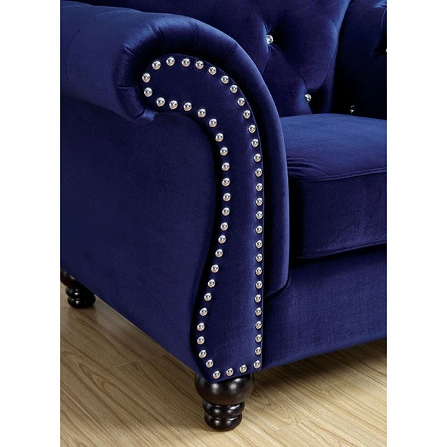 Jolanda Chair Blue & Grey - Image 5
