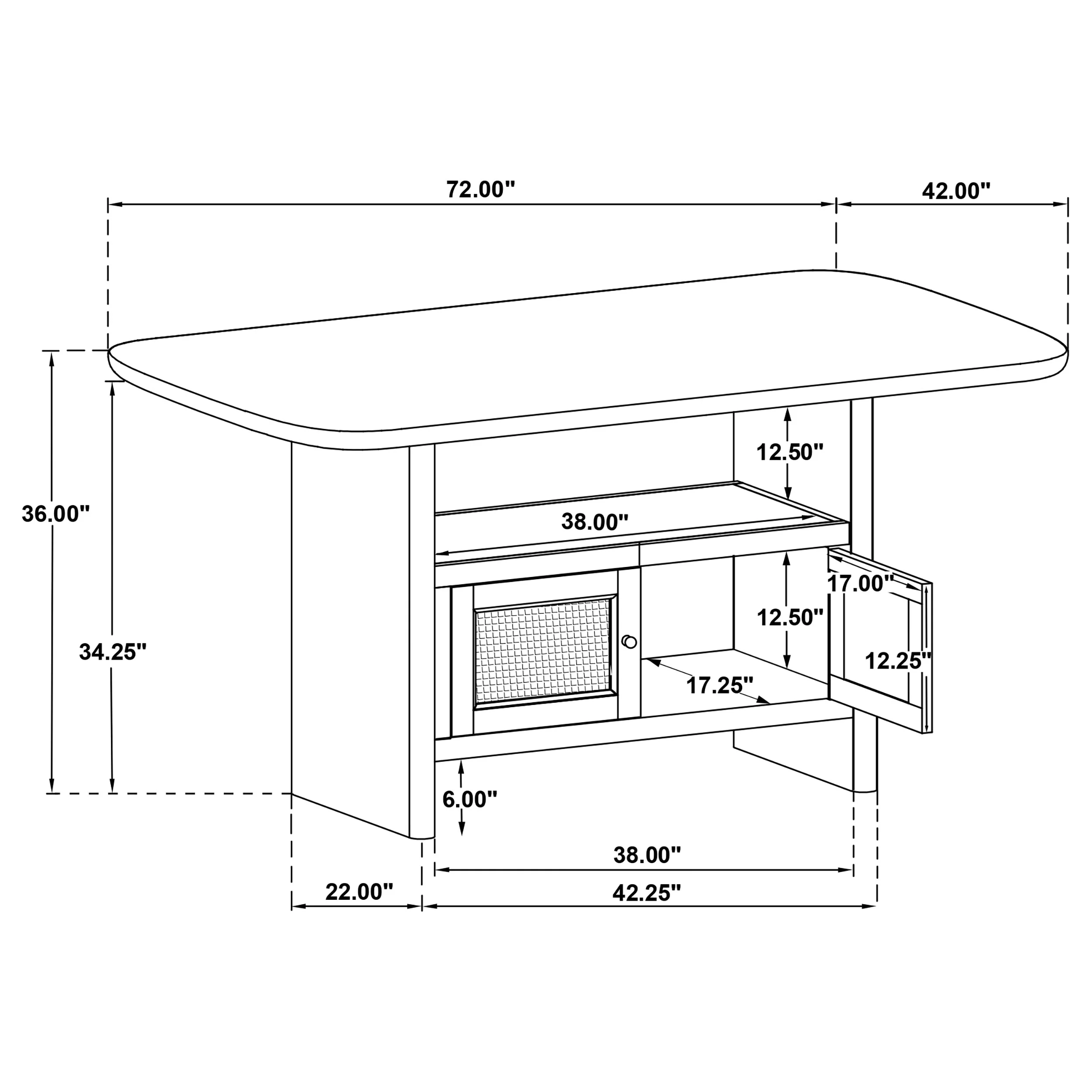 Kailani Counter Height Dining Table - Image 15