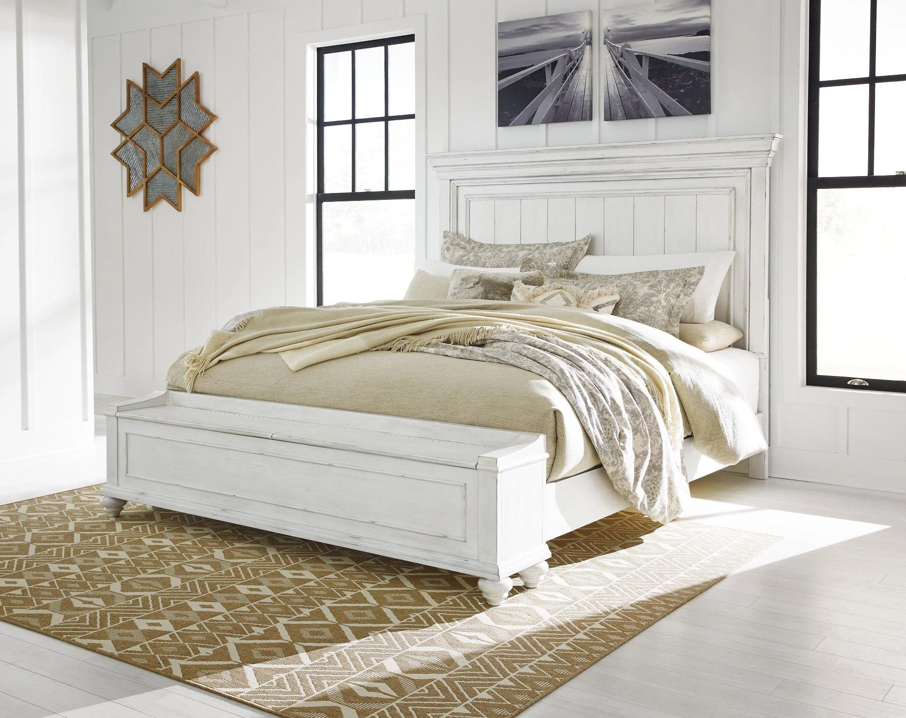 Kanwyn Bed with Storage Bench - Image 42
