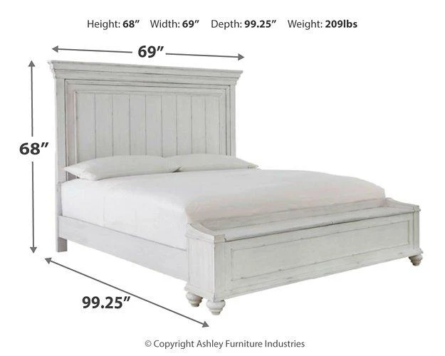 Kanwyn Bed with Storage Bench - Image 9