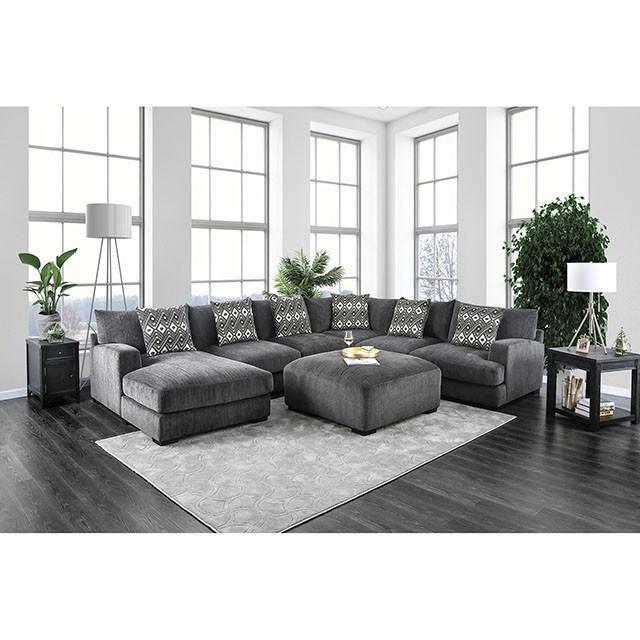 Kaylee Gray U-Shaped Sectional - Image 2