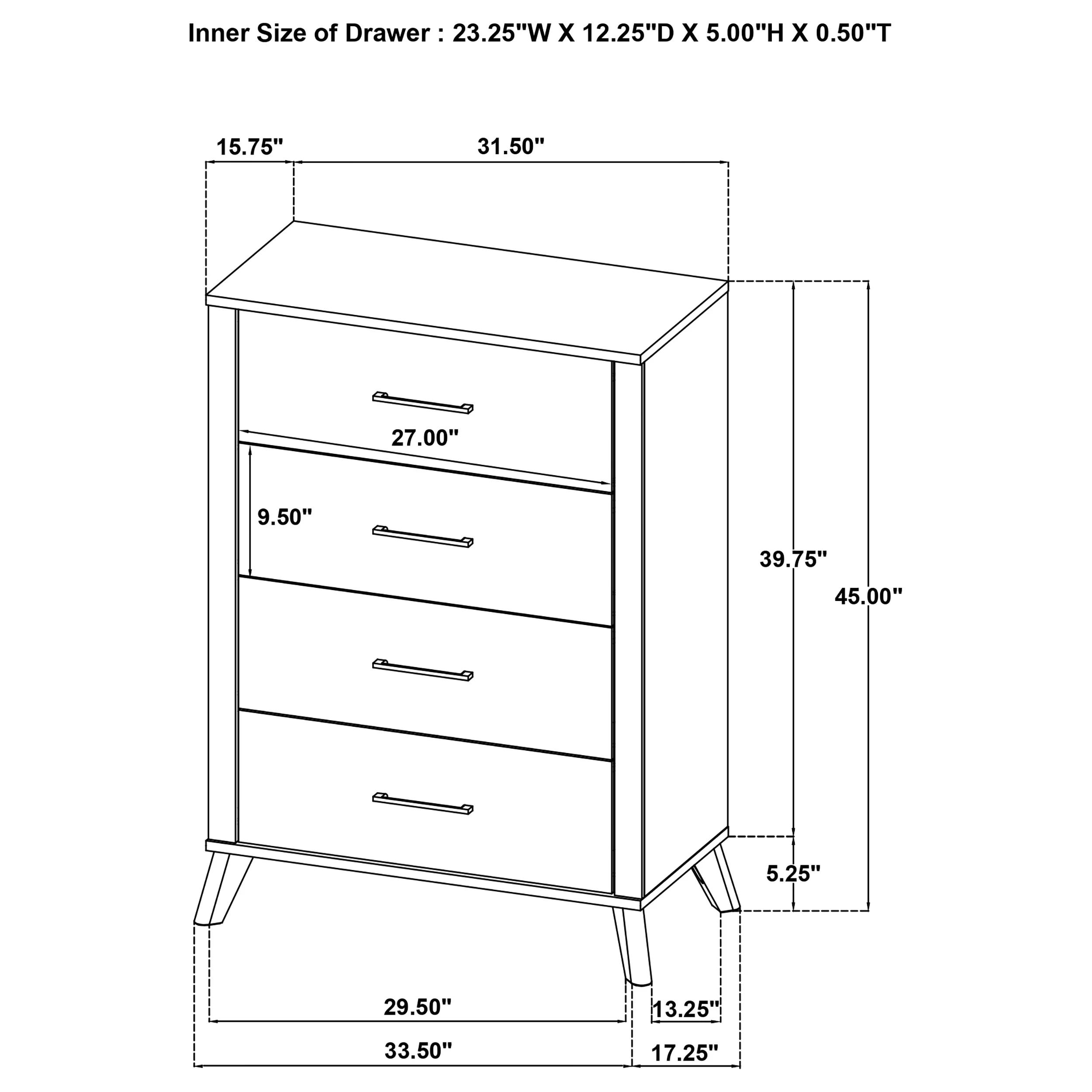 Kaywood Chest of Drawers - Image 15