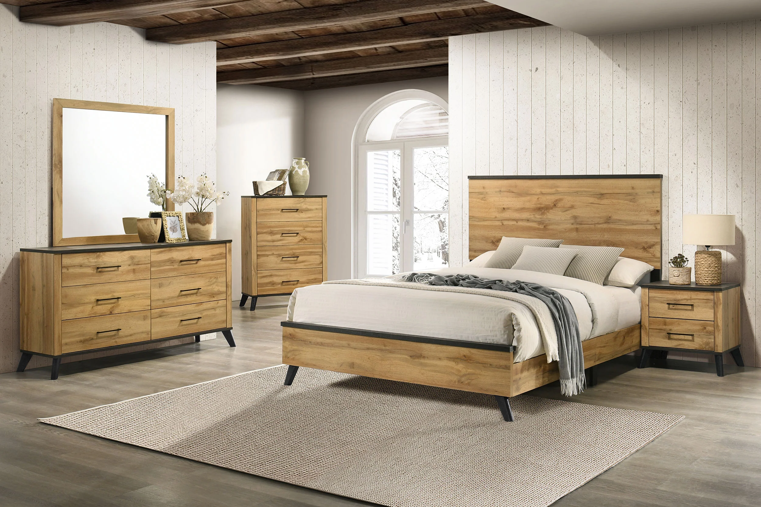 Kaywood Panel Bed - Image 20