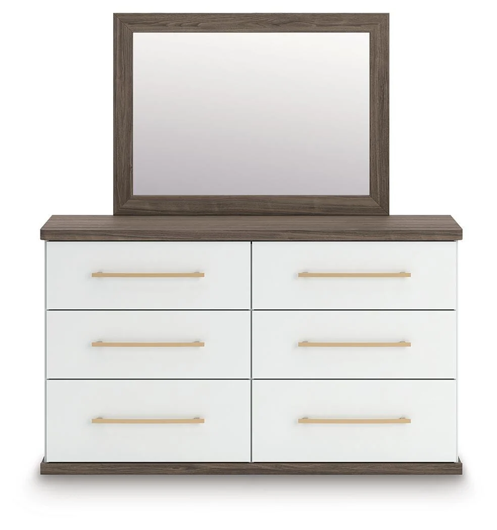 Kendanport Dresser and Mirror - Image 4