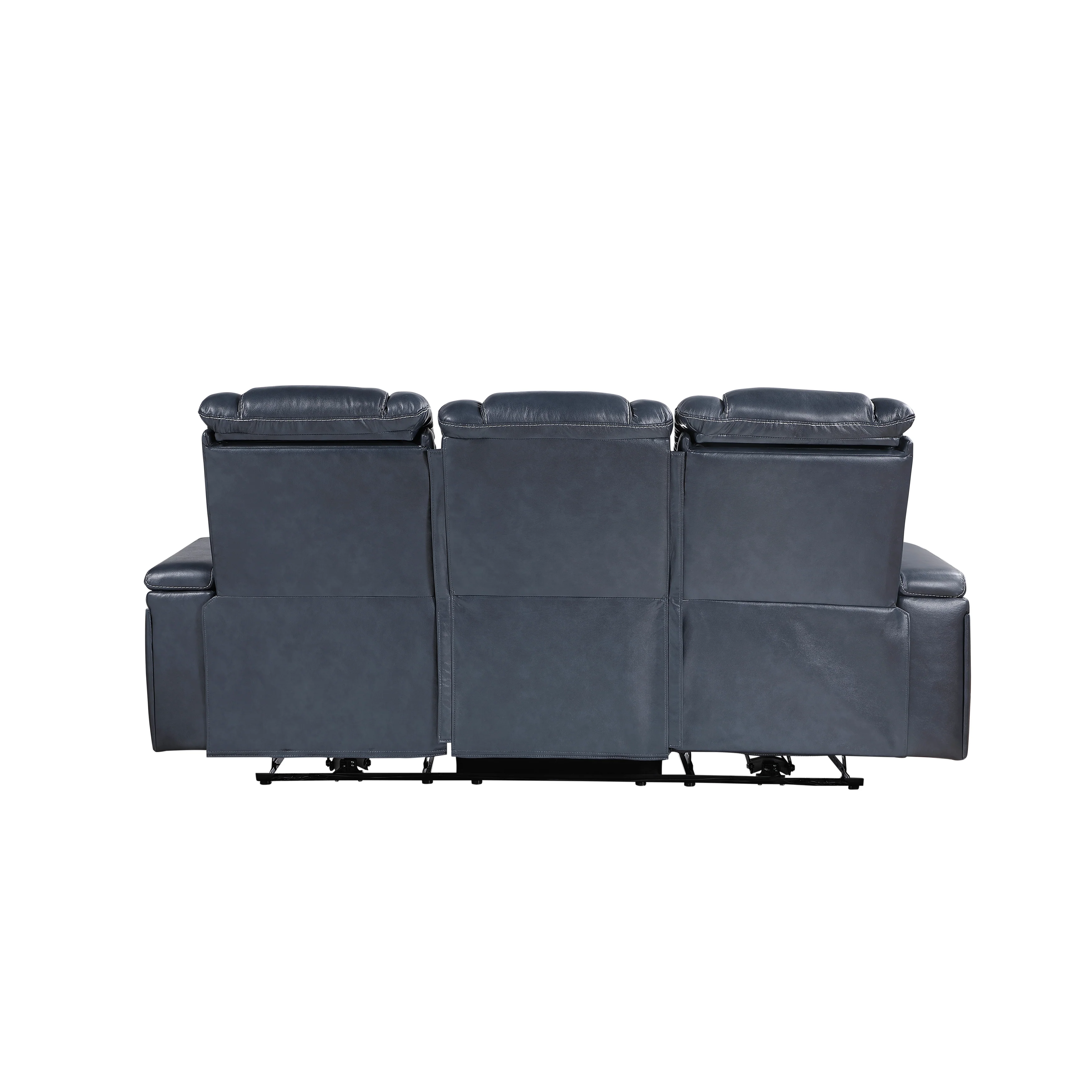 Keziah Power Double Reclining Sofa With Power Headrests And Storage Arms - Image 3