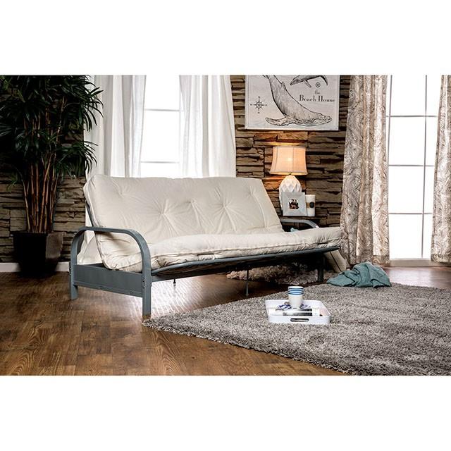 KNOX White 8" White Futon Mattress - Image 2