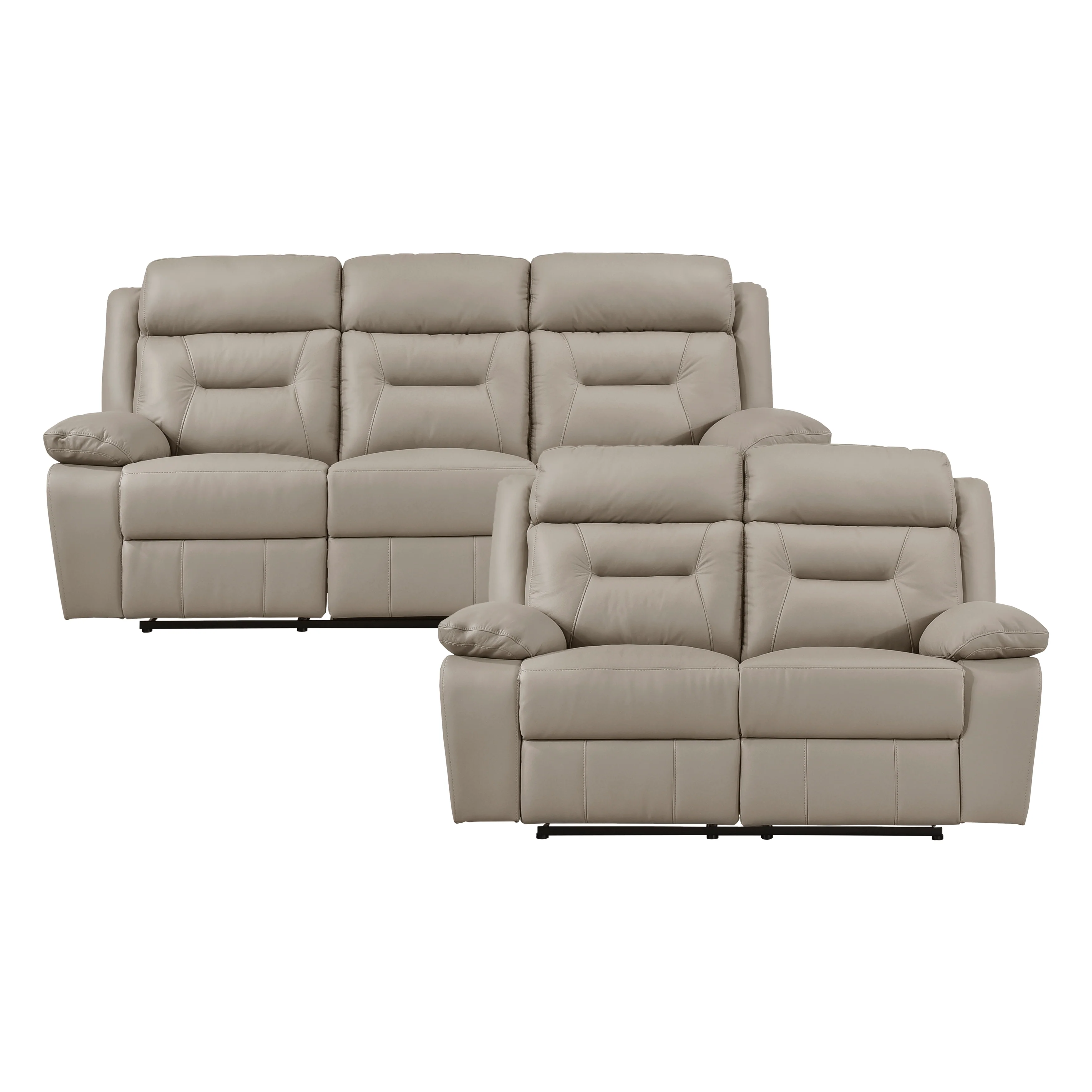 Laconia 2pc Set: Sofa, Love - Image 14