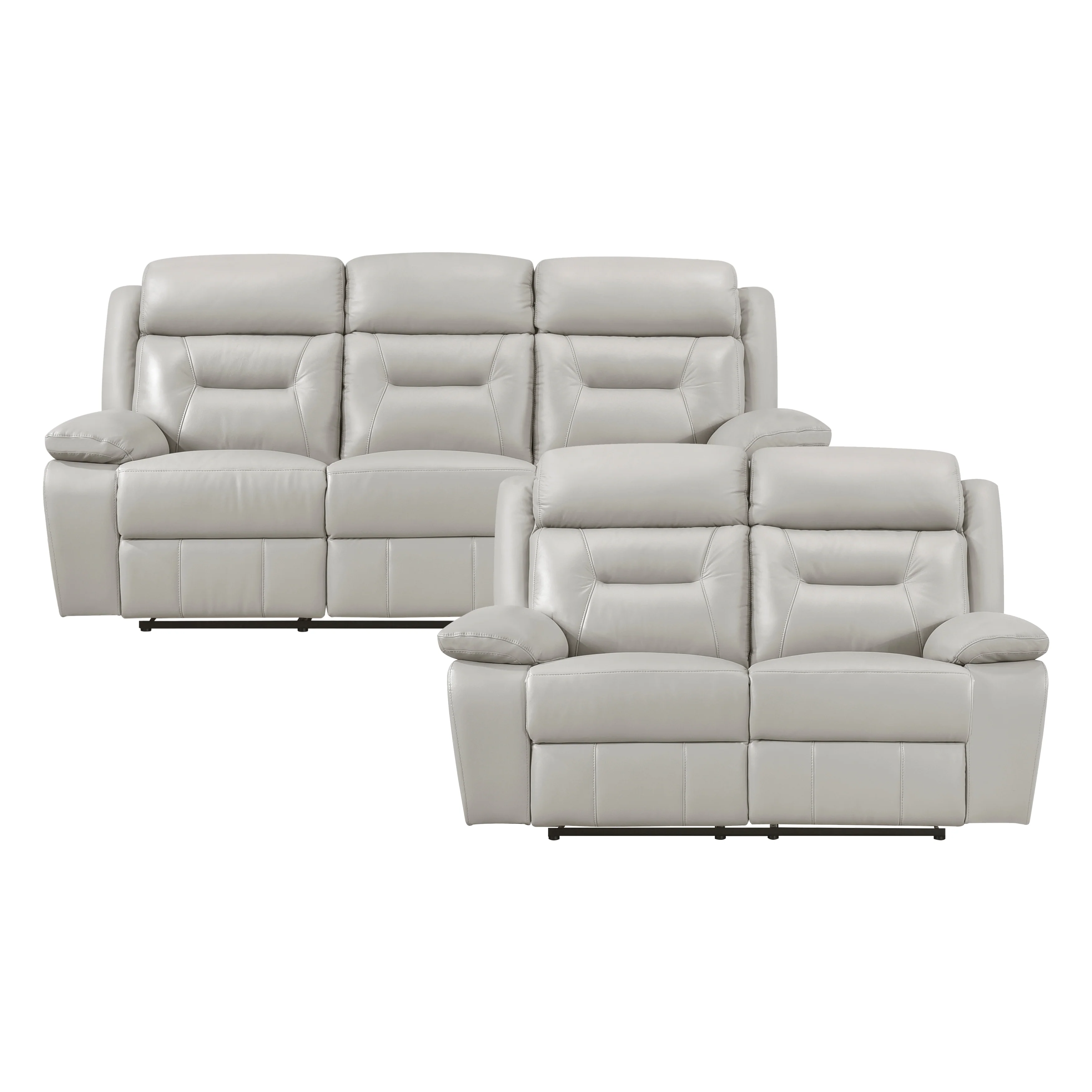 Laconia 2pc Set: Sofa, Love - Image 15