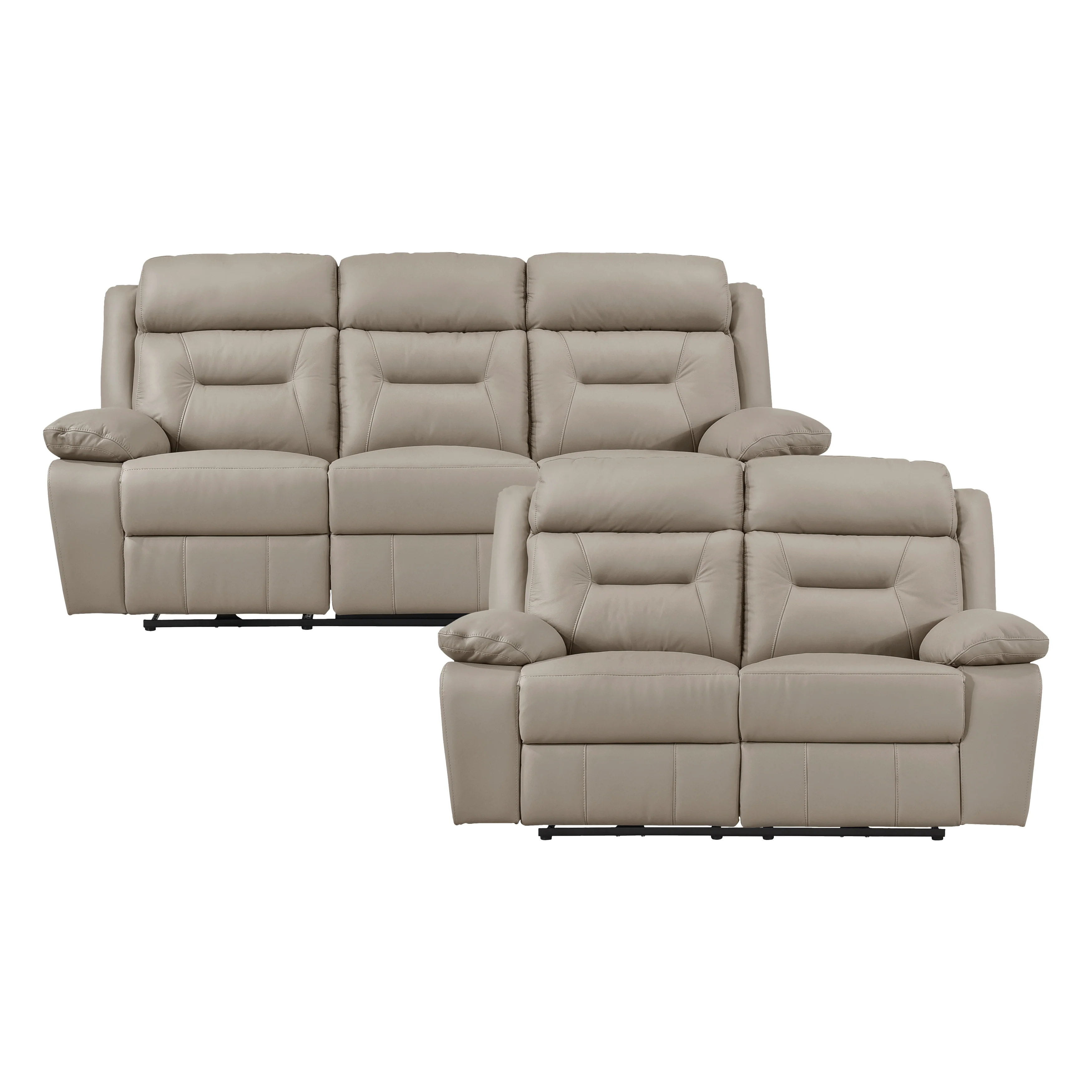 Laconia 2pc Set: Sofa, Love (power) - Image 14