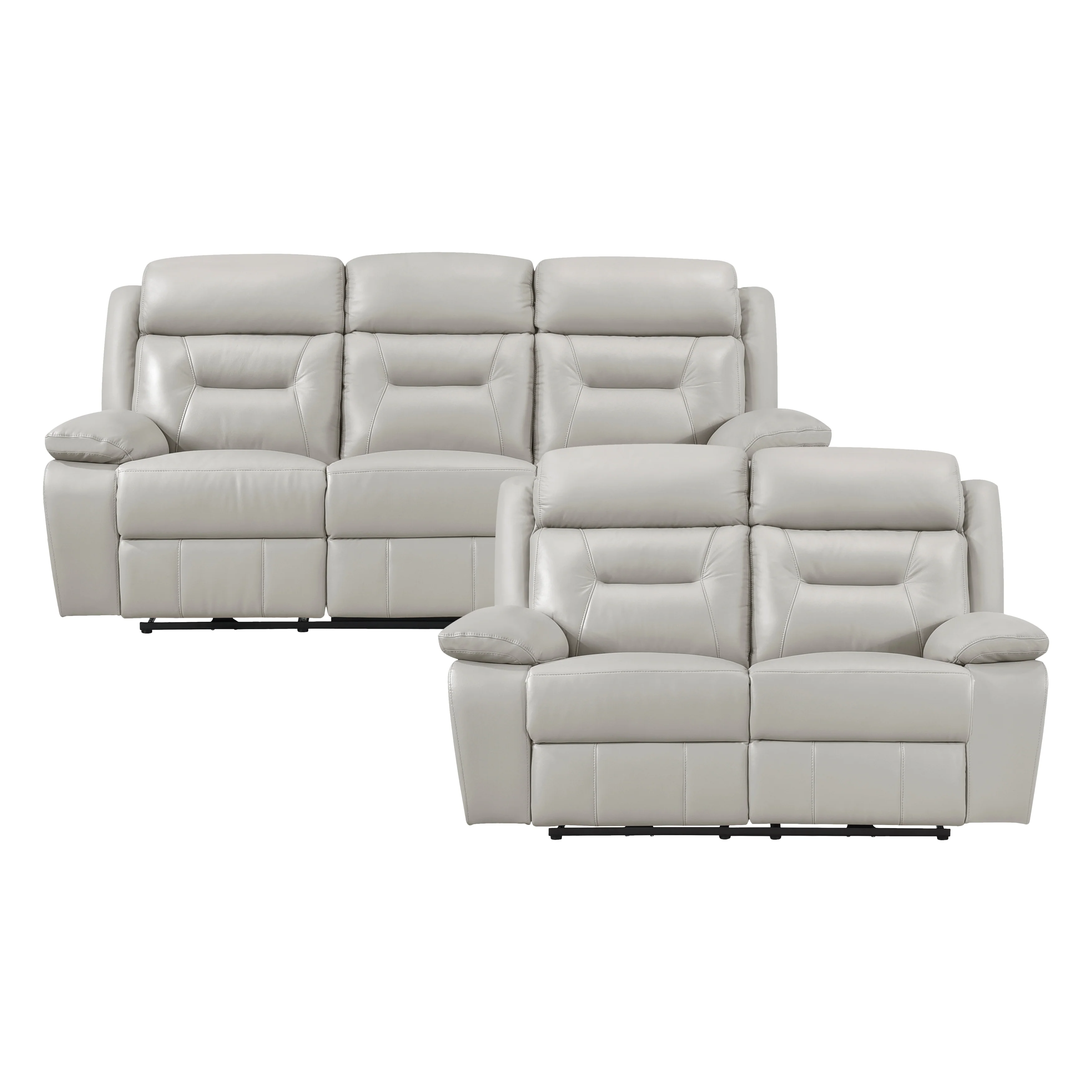 Laconia 2pc Set: Sofa, Love (power) - Image 15