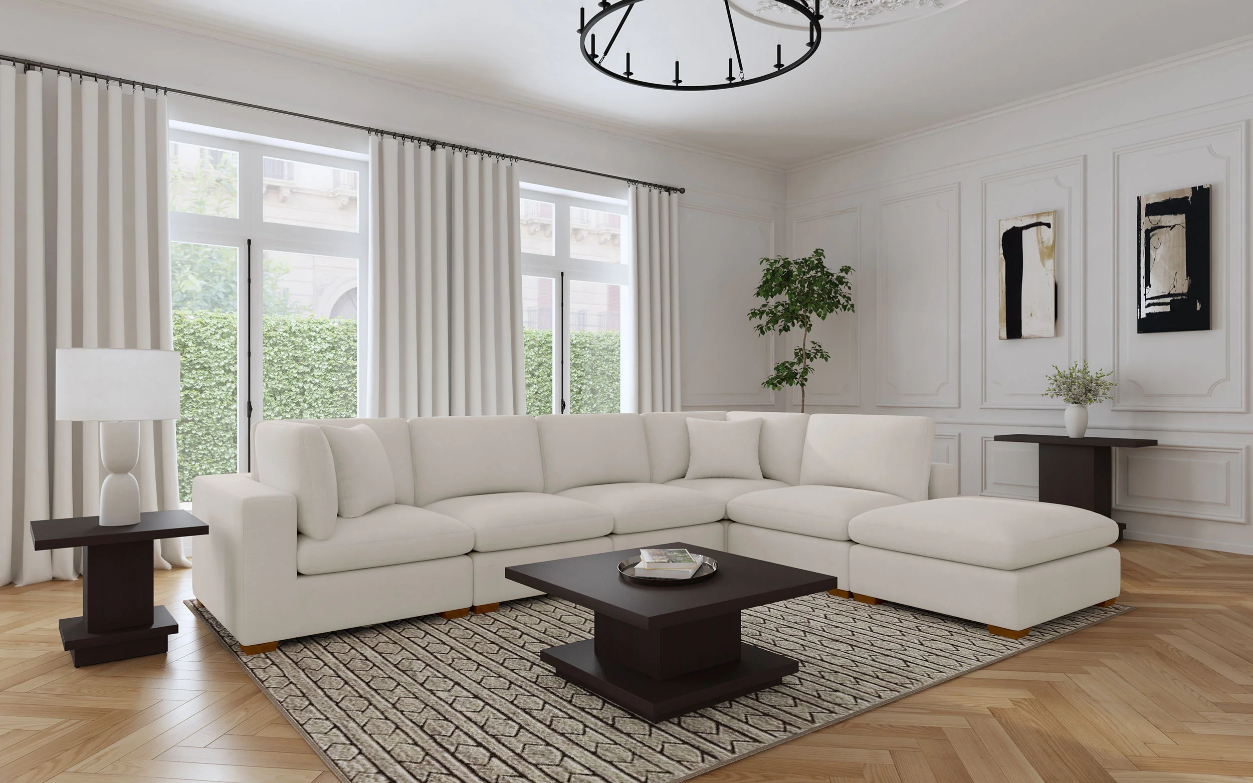 Lakeview Armless Chair - Image 8