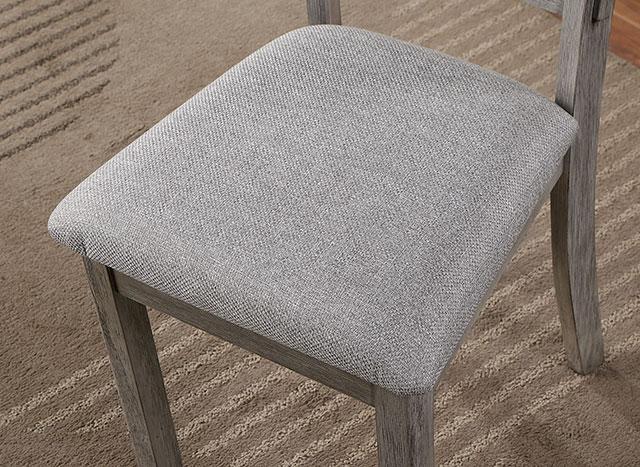 LAQUILA Side Chair (2/CTN), Gray - Image 3