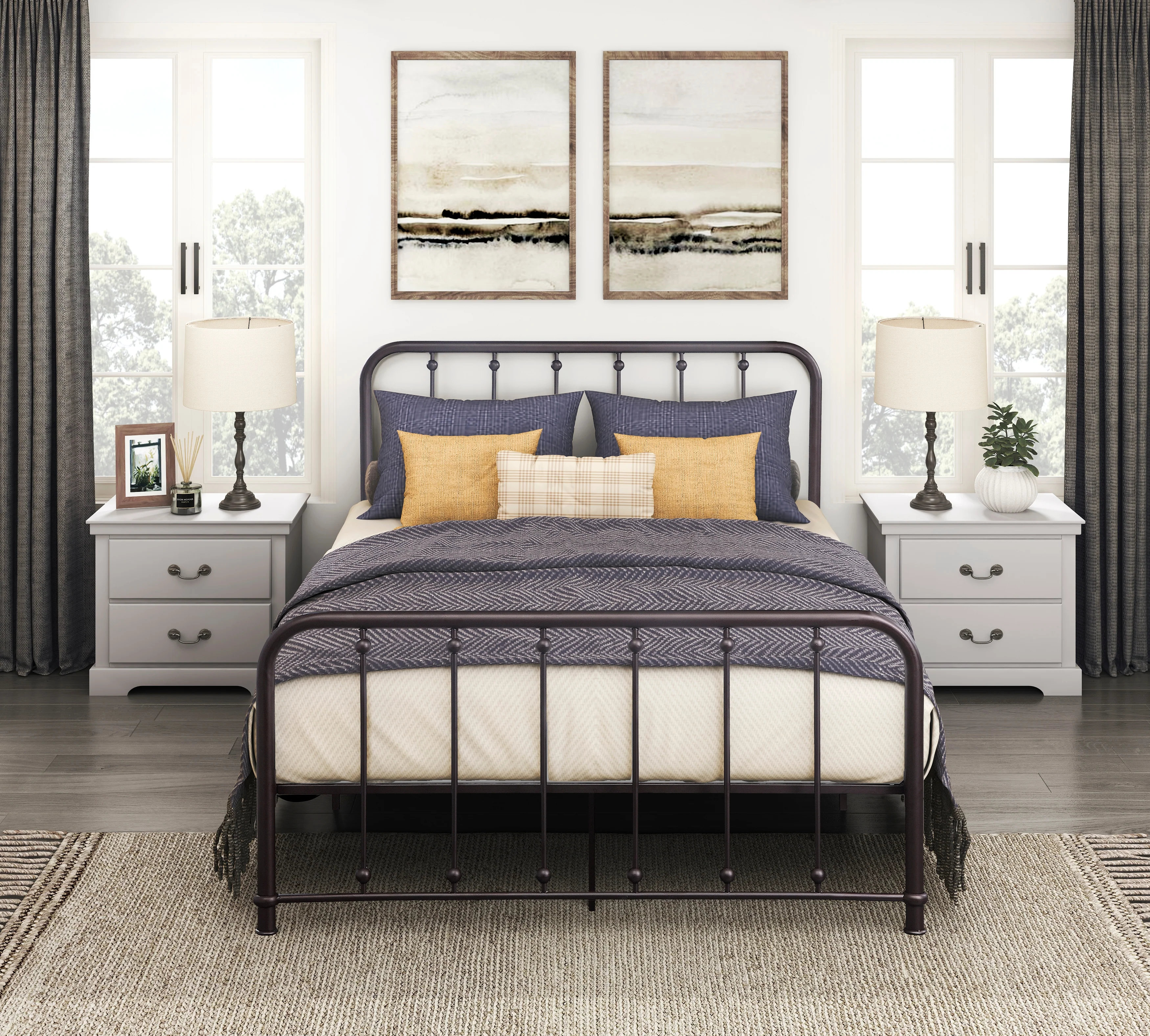 Larkspur Full Platform Bed - Image 4