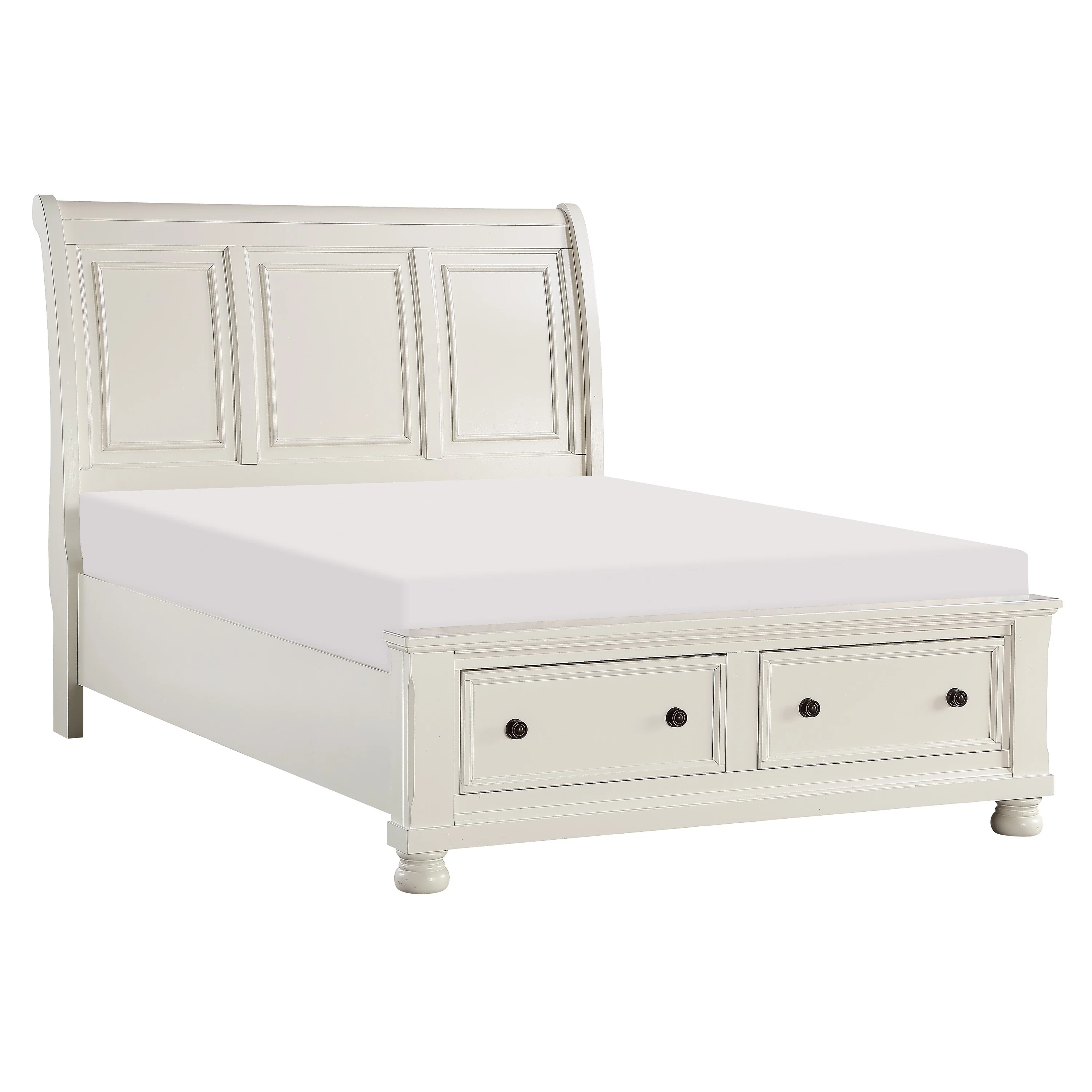 Laurelin 4 & 5 Piece Bed Set Black & White - Image 4