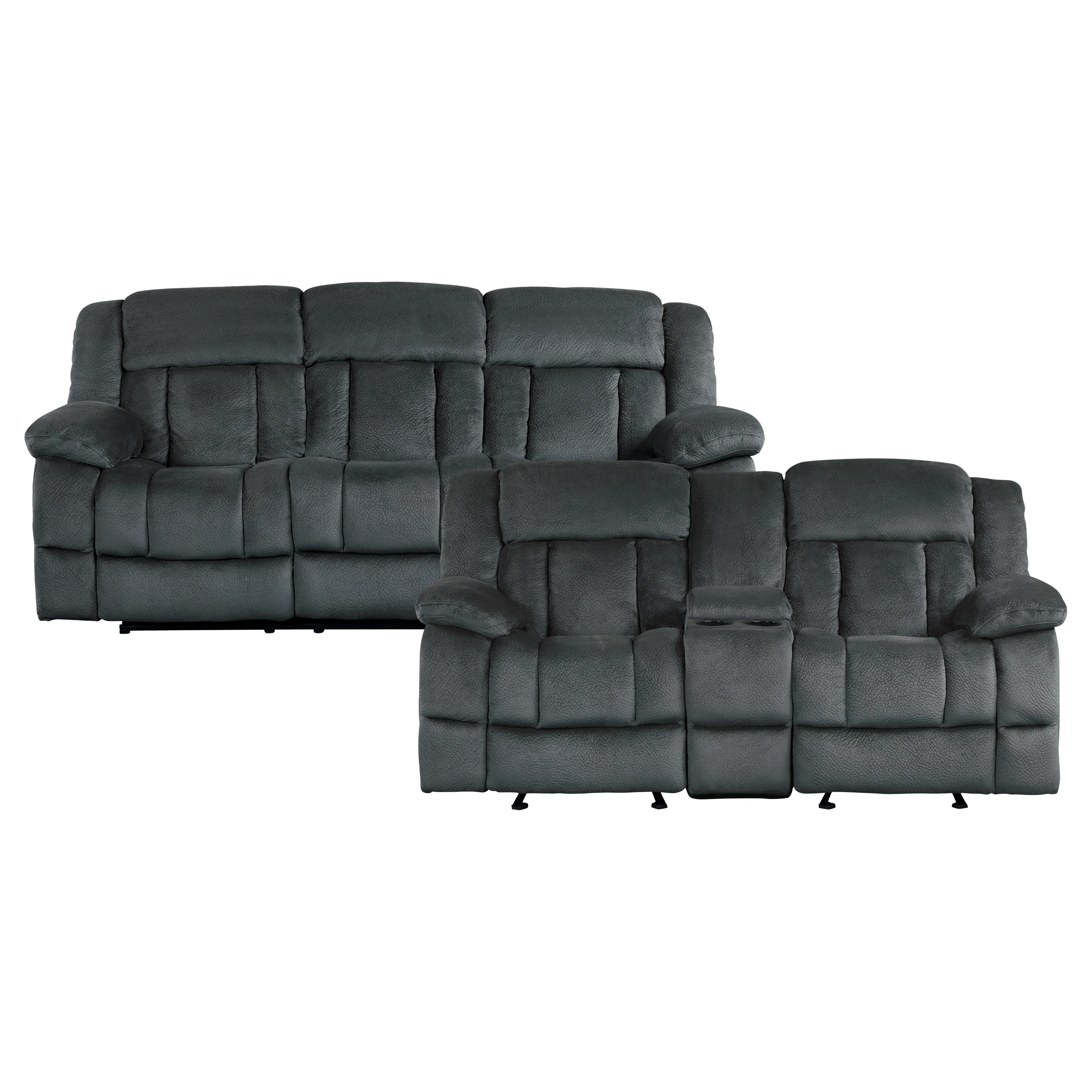 Laurelton 2pc Set: Sofa, Love - Image 10