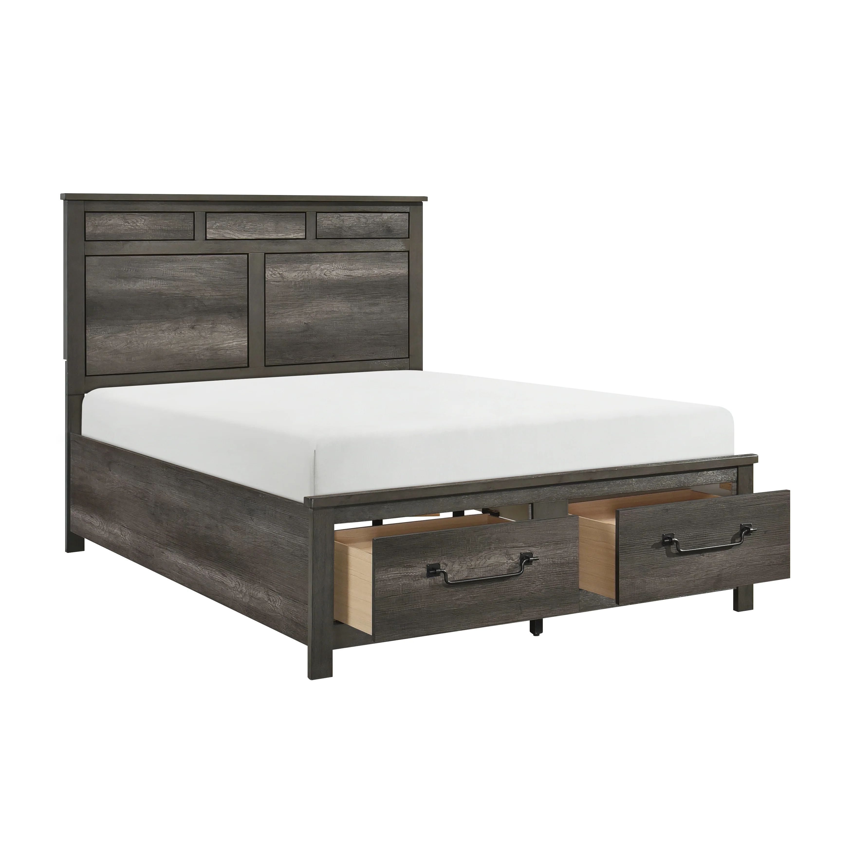 Lenior Platform Bed With Footboard Storage - Image 5