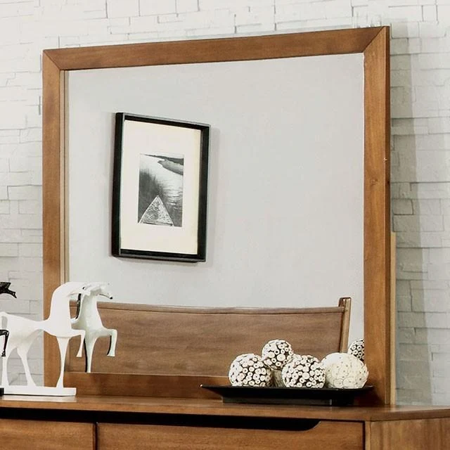Lennart Oak Rectangular Mirror