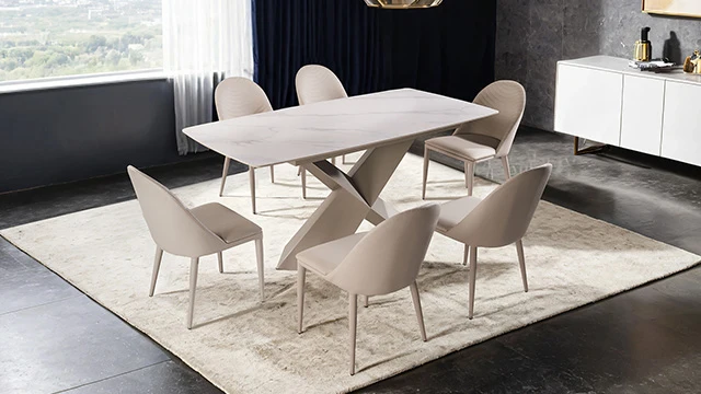 Lenvik 7 Pc Dining Table Set - Image 2