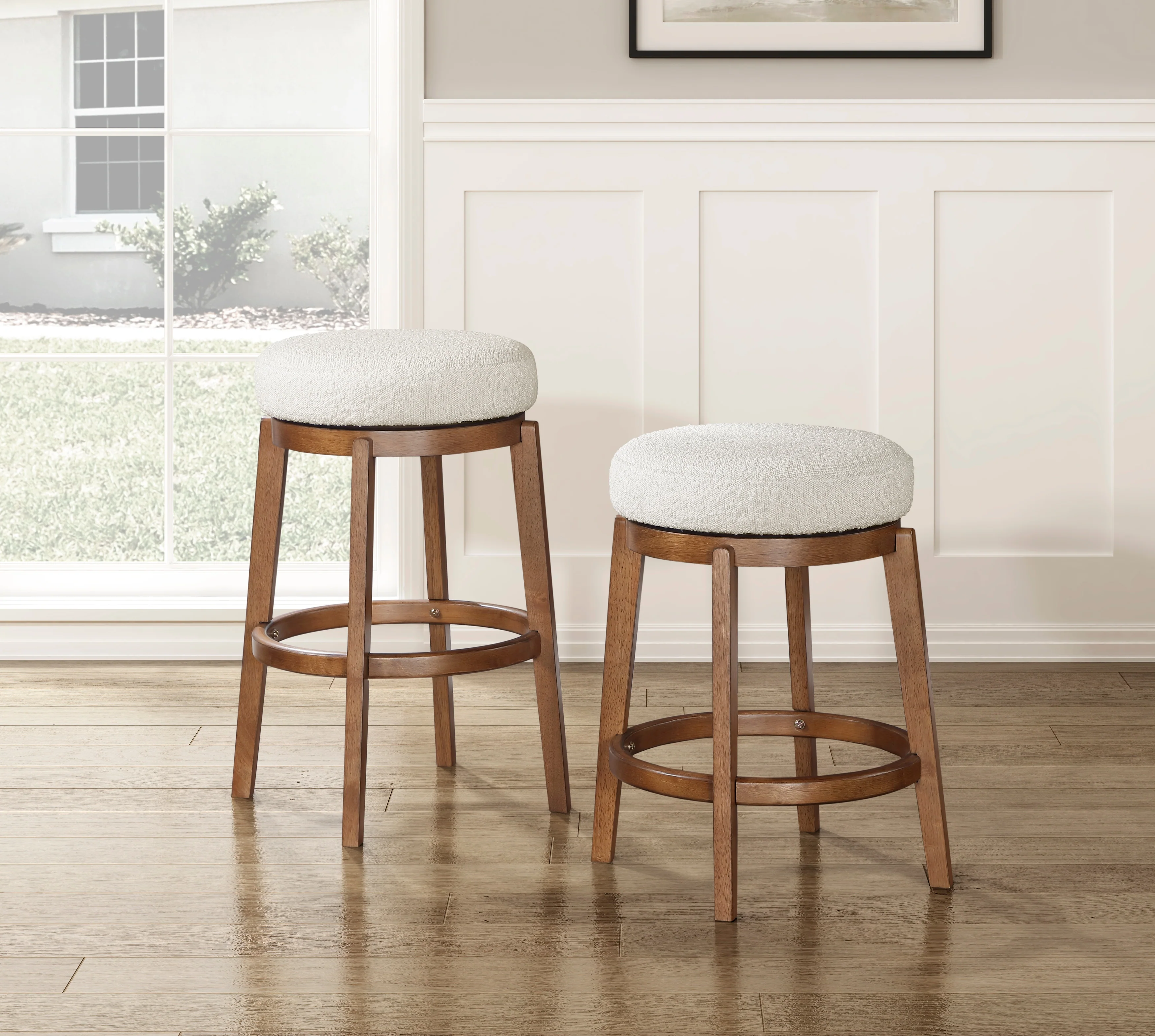 Lily Swivel Counter Height Stool - Image 2