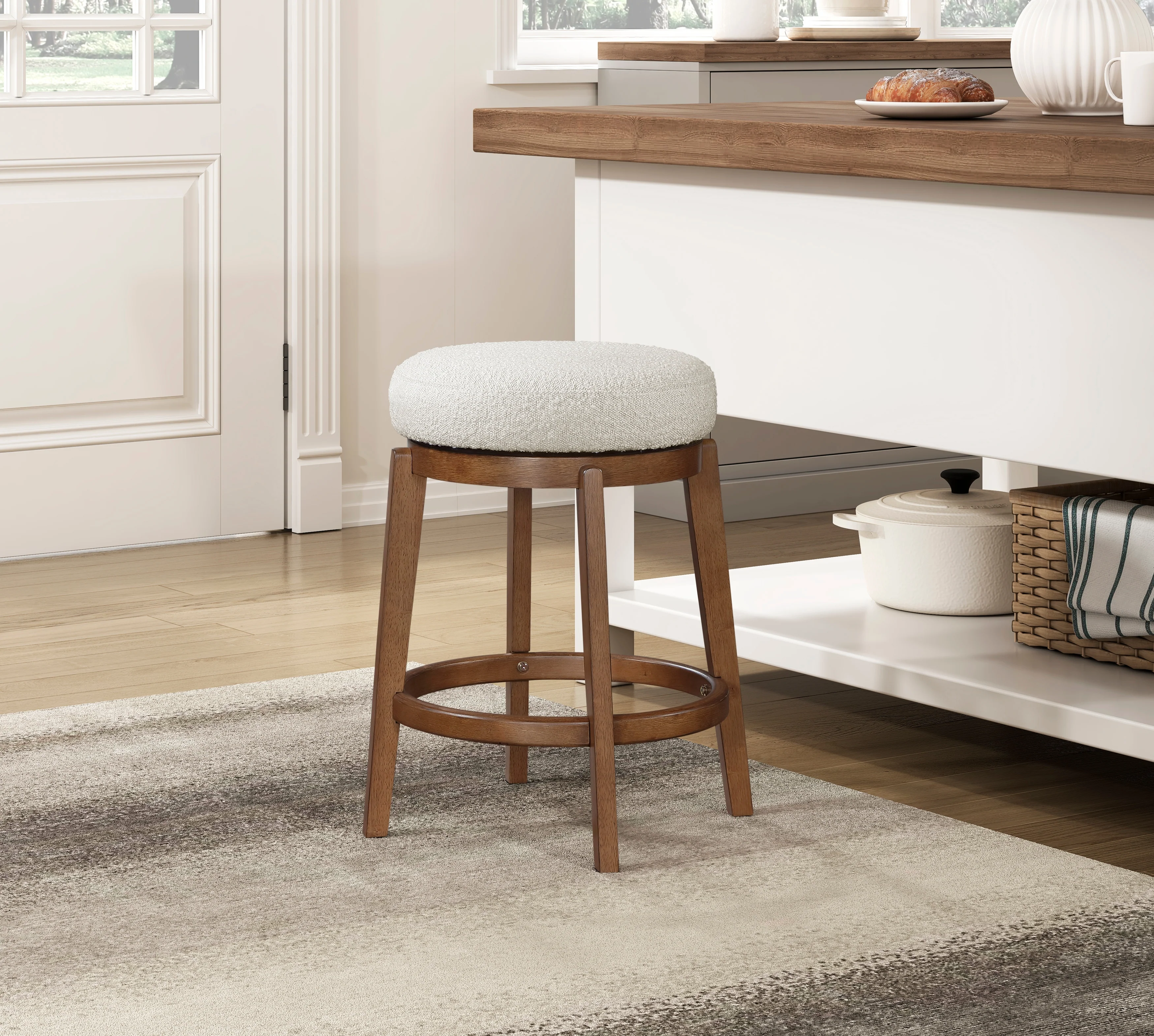 Lily Swivel Counter Height Stool - Image 5